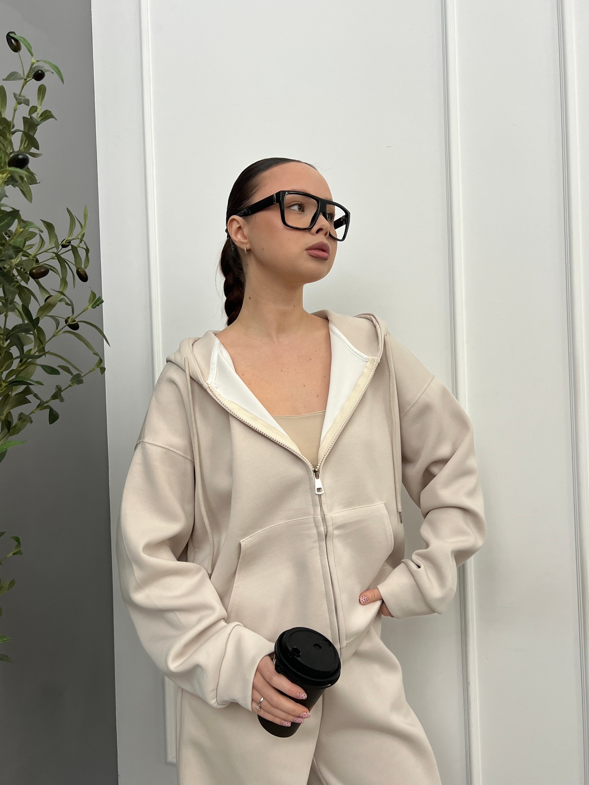 Костюм AG YK288 худи на замке