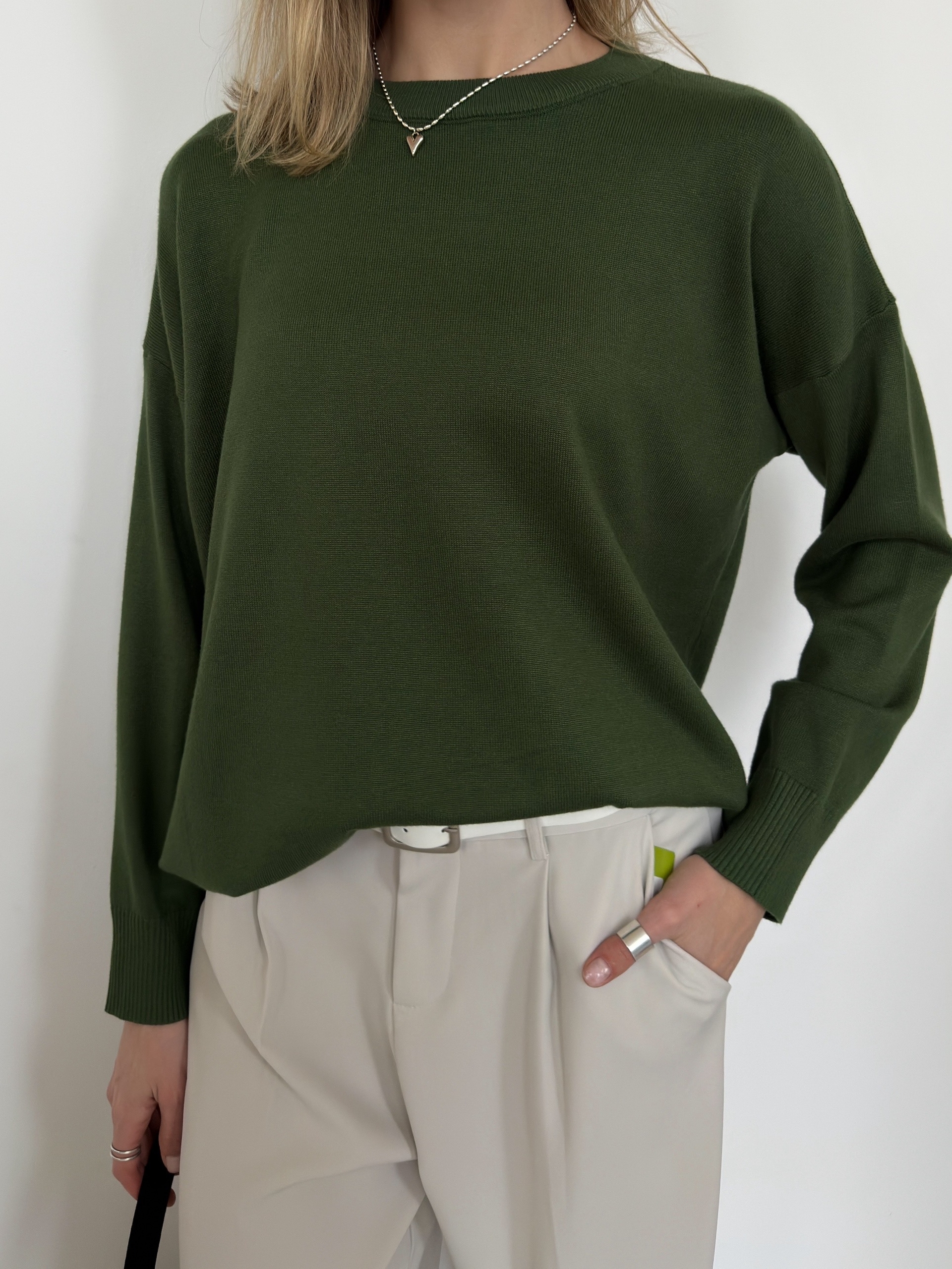 Джемпер 273-1 круглый ворот