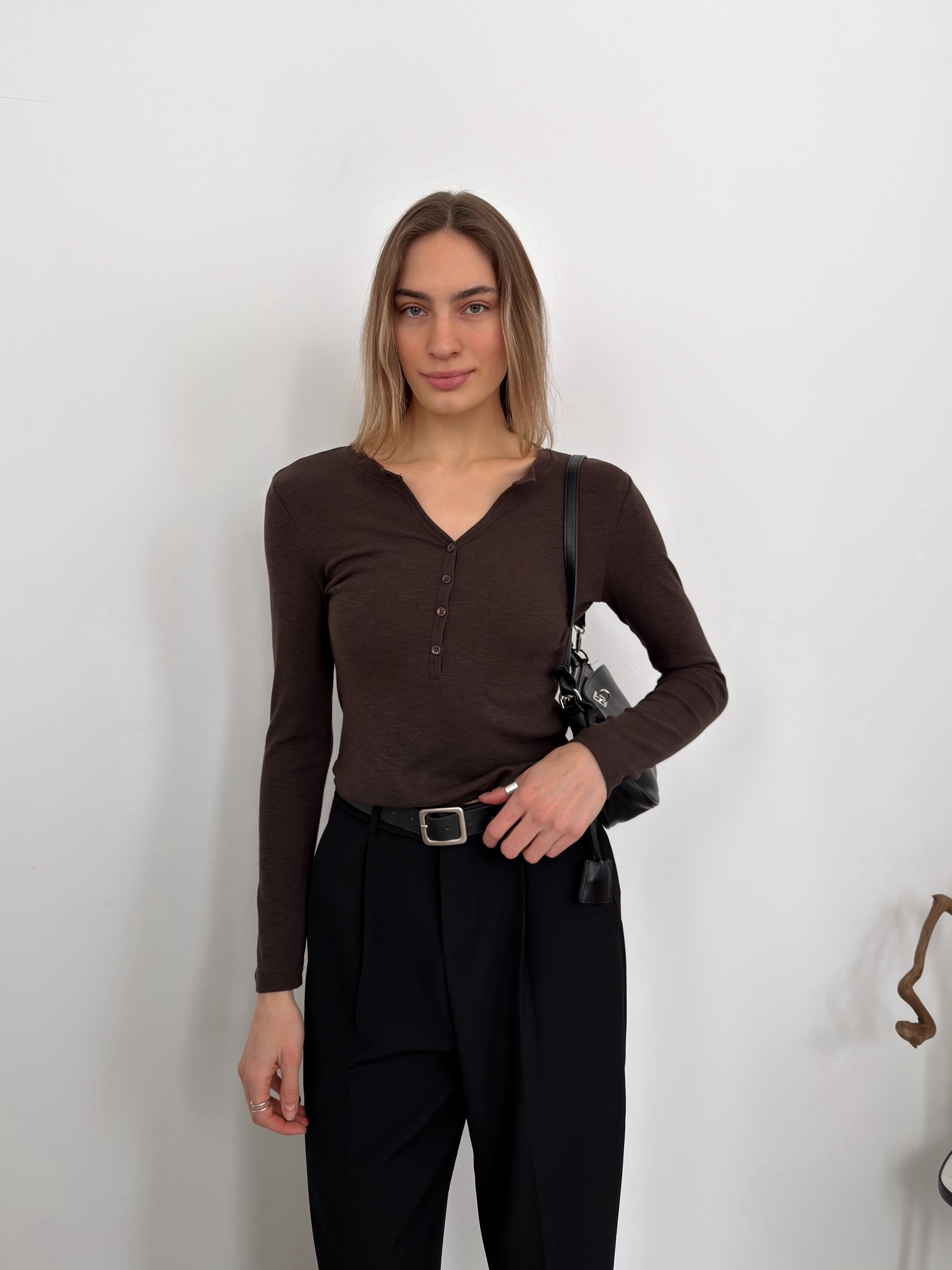 Кофточка San-k 8099 Vвырез пуговки