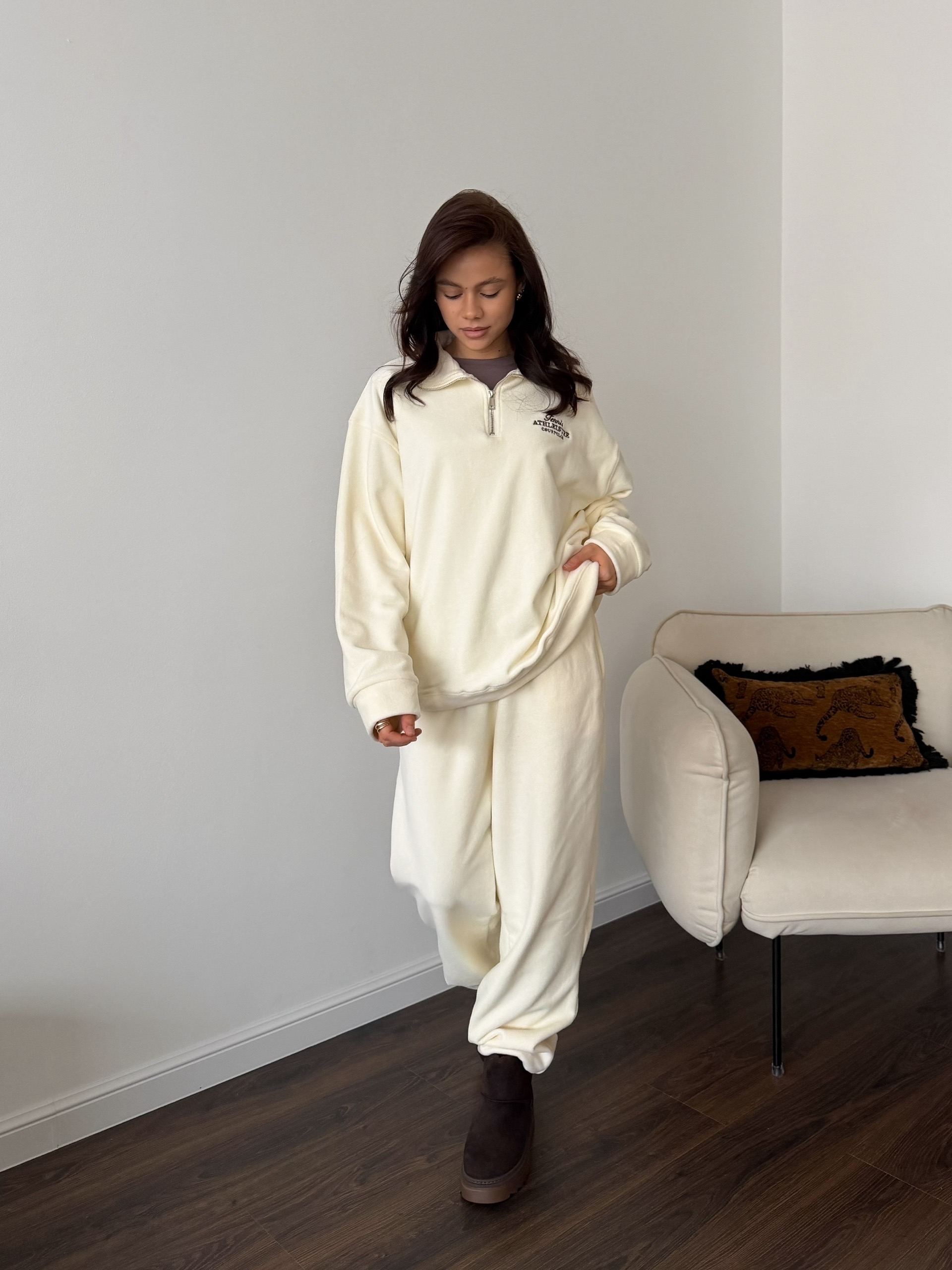 Костюм Korea 3079 tennis ворот на замке флисовый