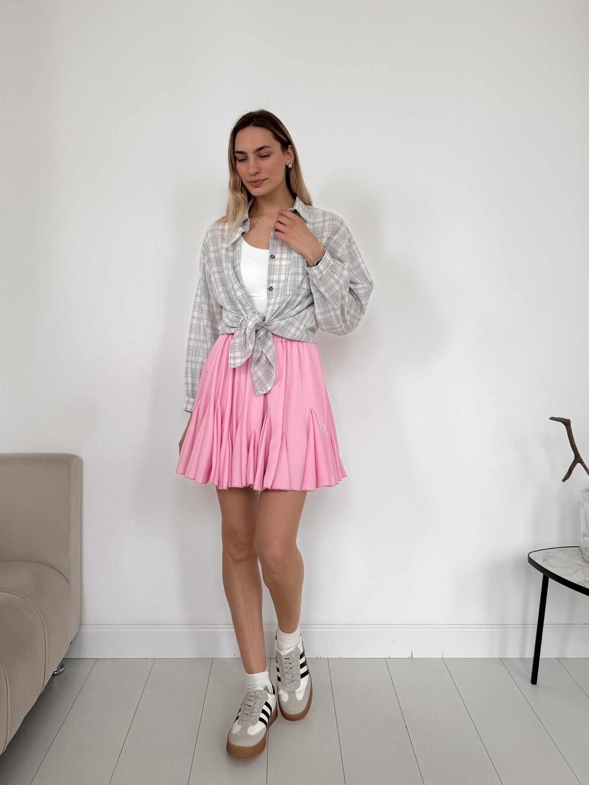 Юбка сборка мини 169 SS Collection
