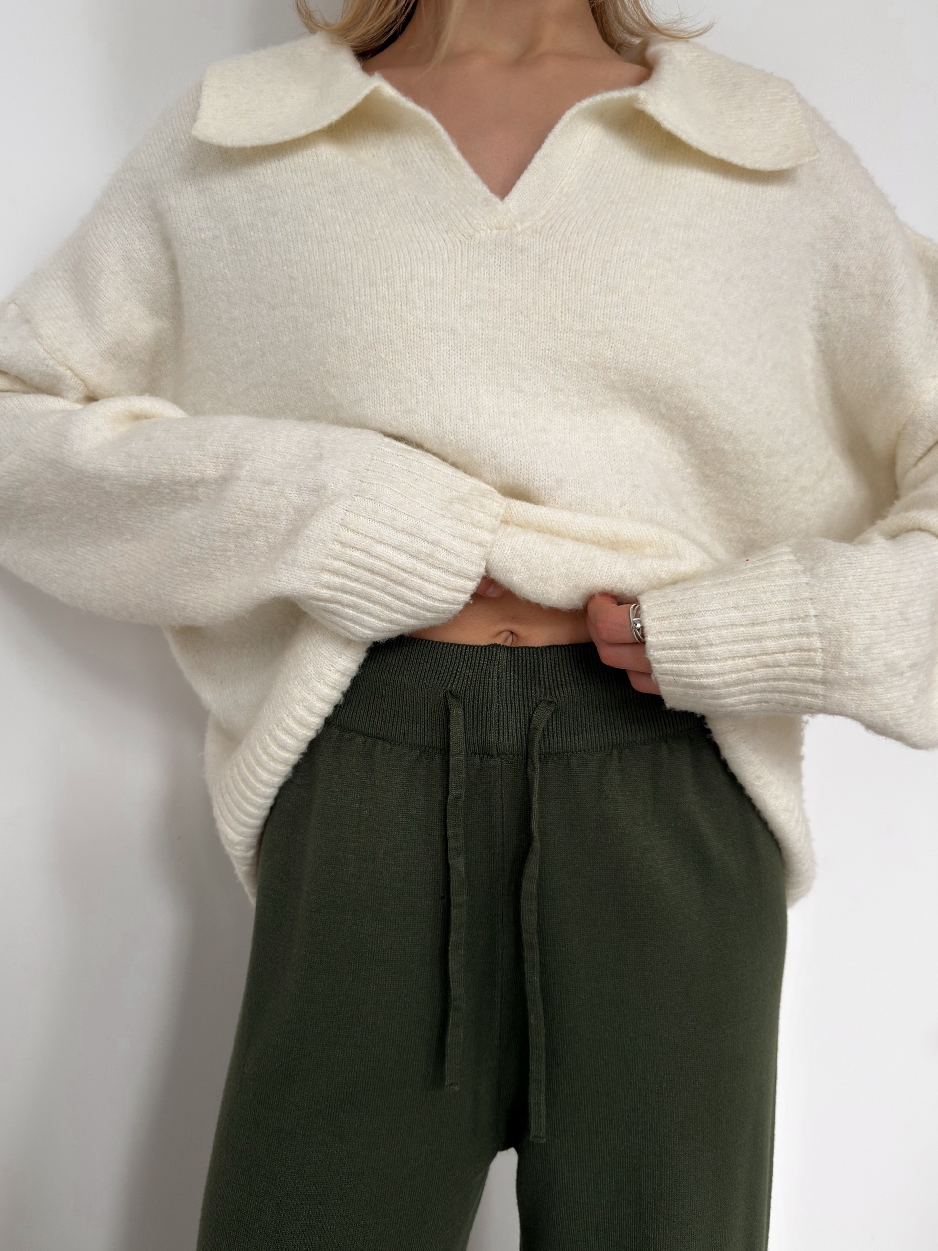 Брюки Korea W106 трикотаж