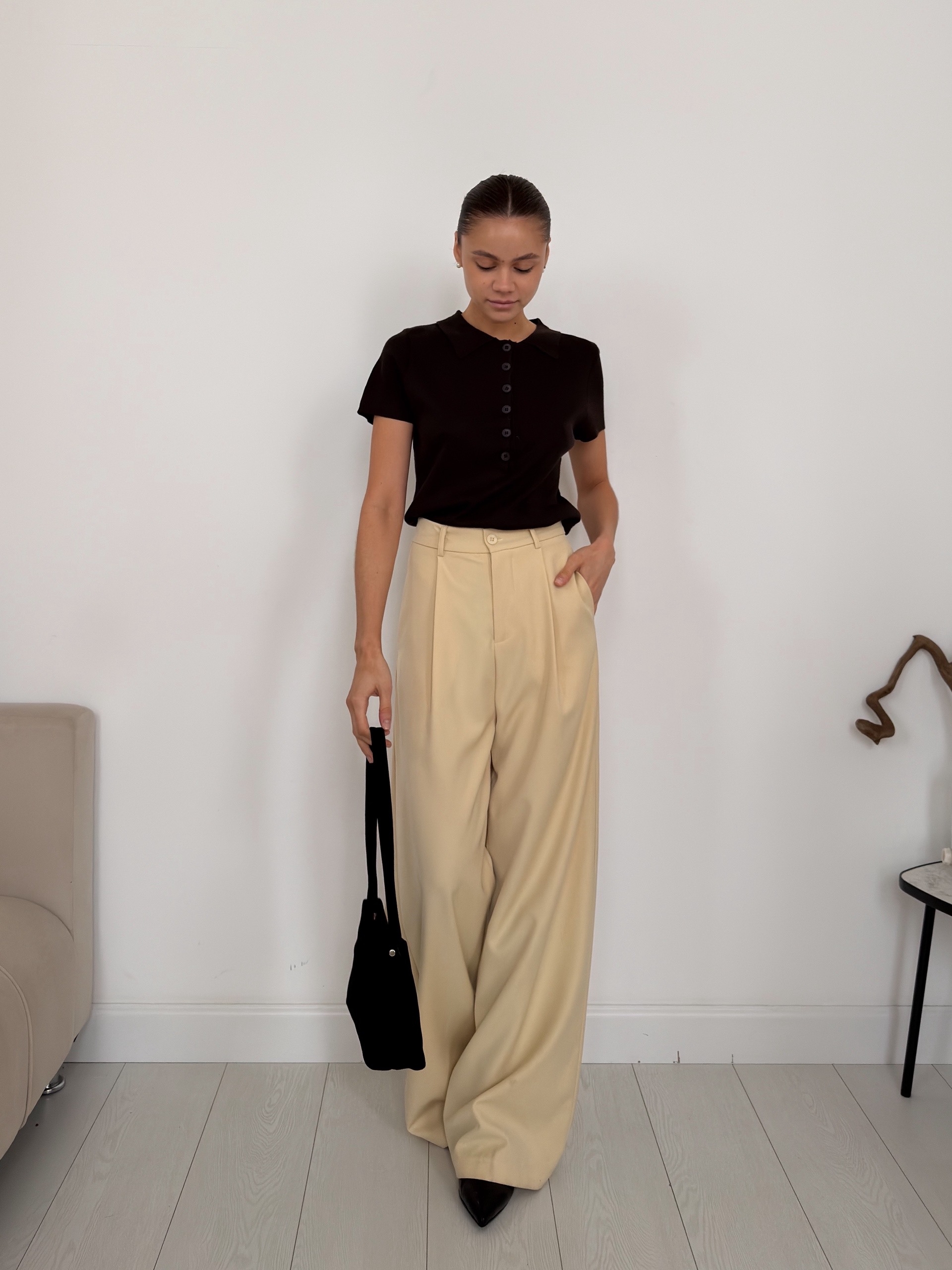 Поло korea 303 на пуговках