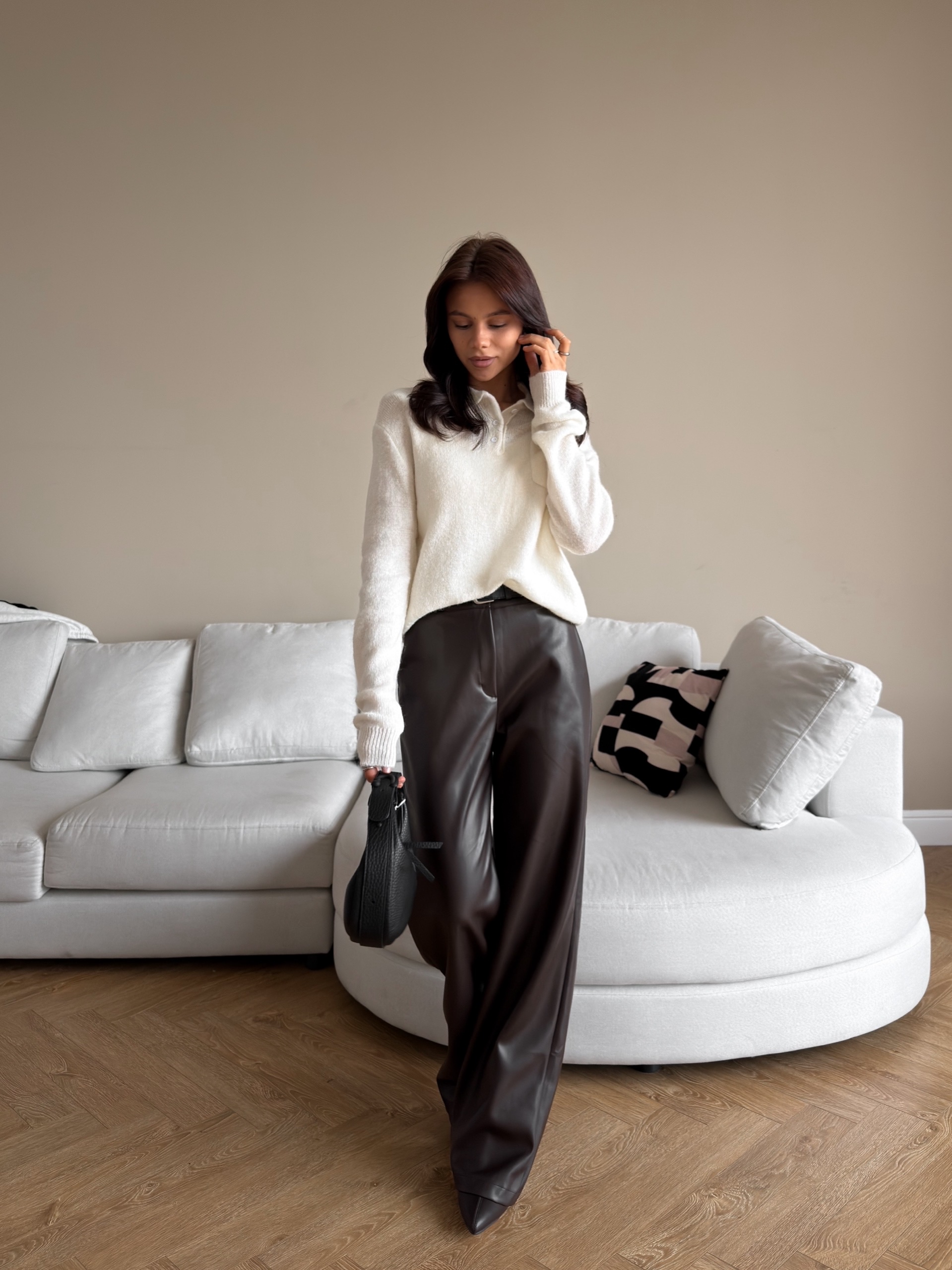 Брюки TeKeWei 2003 кожа