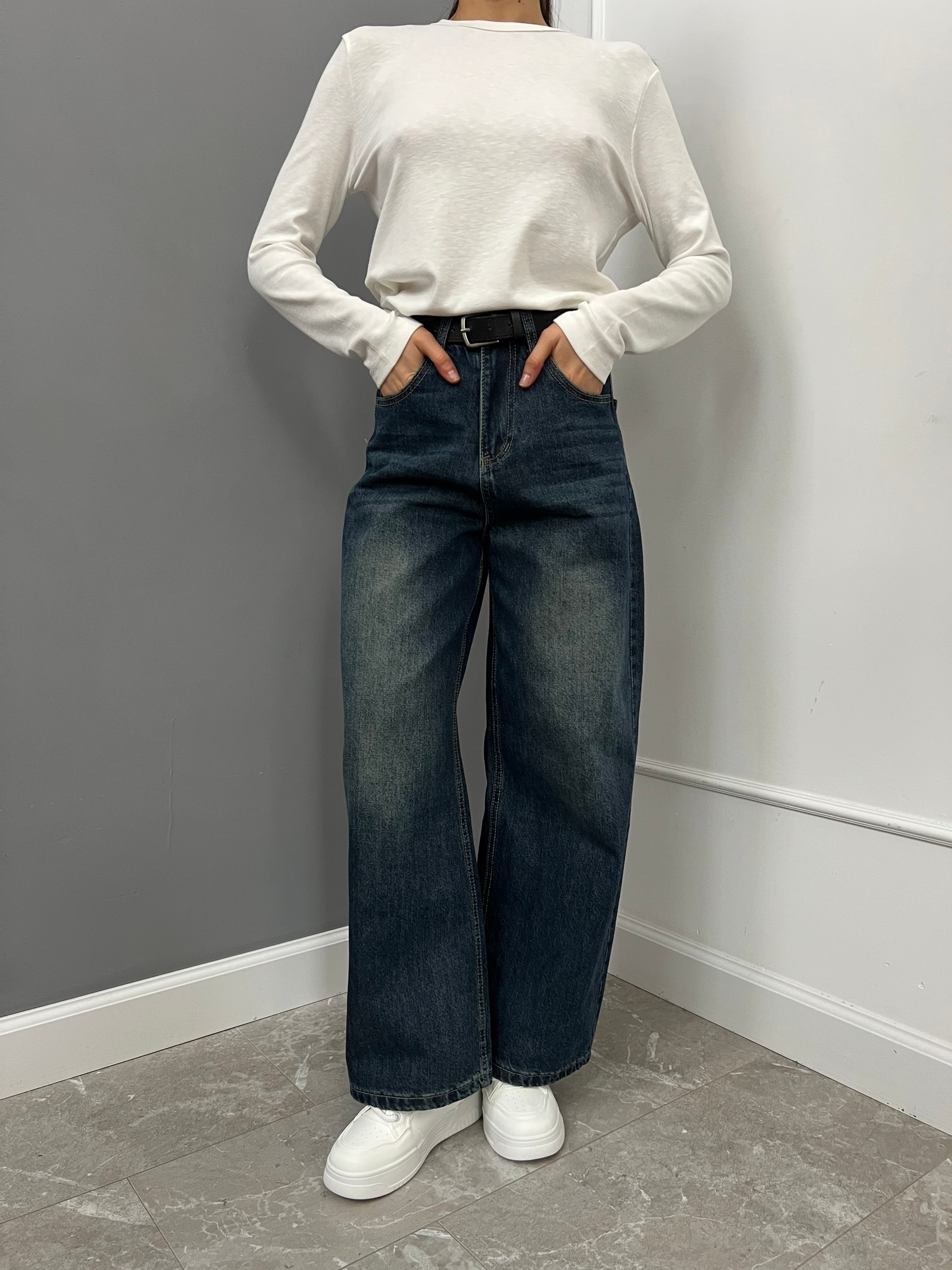 Джинсы YJY 9633 прямые