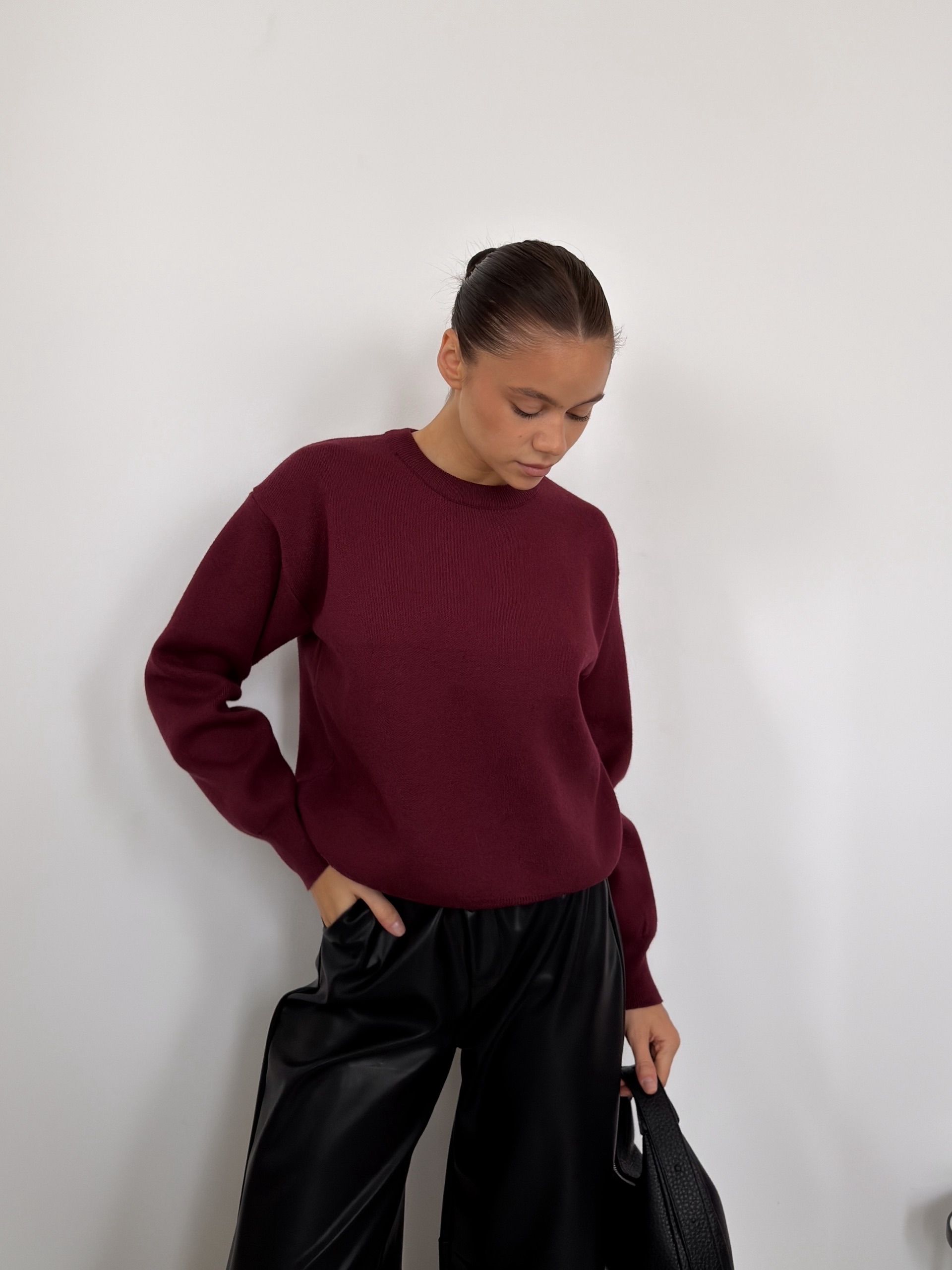 Джемпер Korea 649 круглый ворот