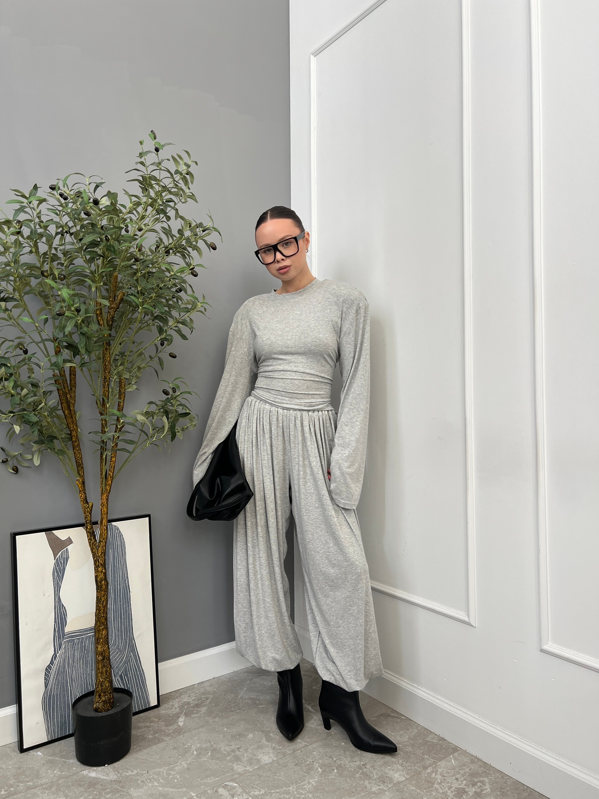 Костюм Koko  лонг на завяках+брюки