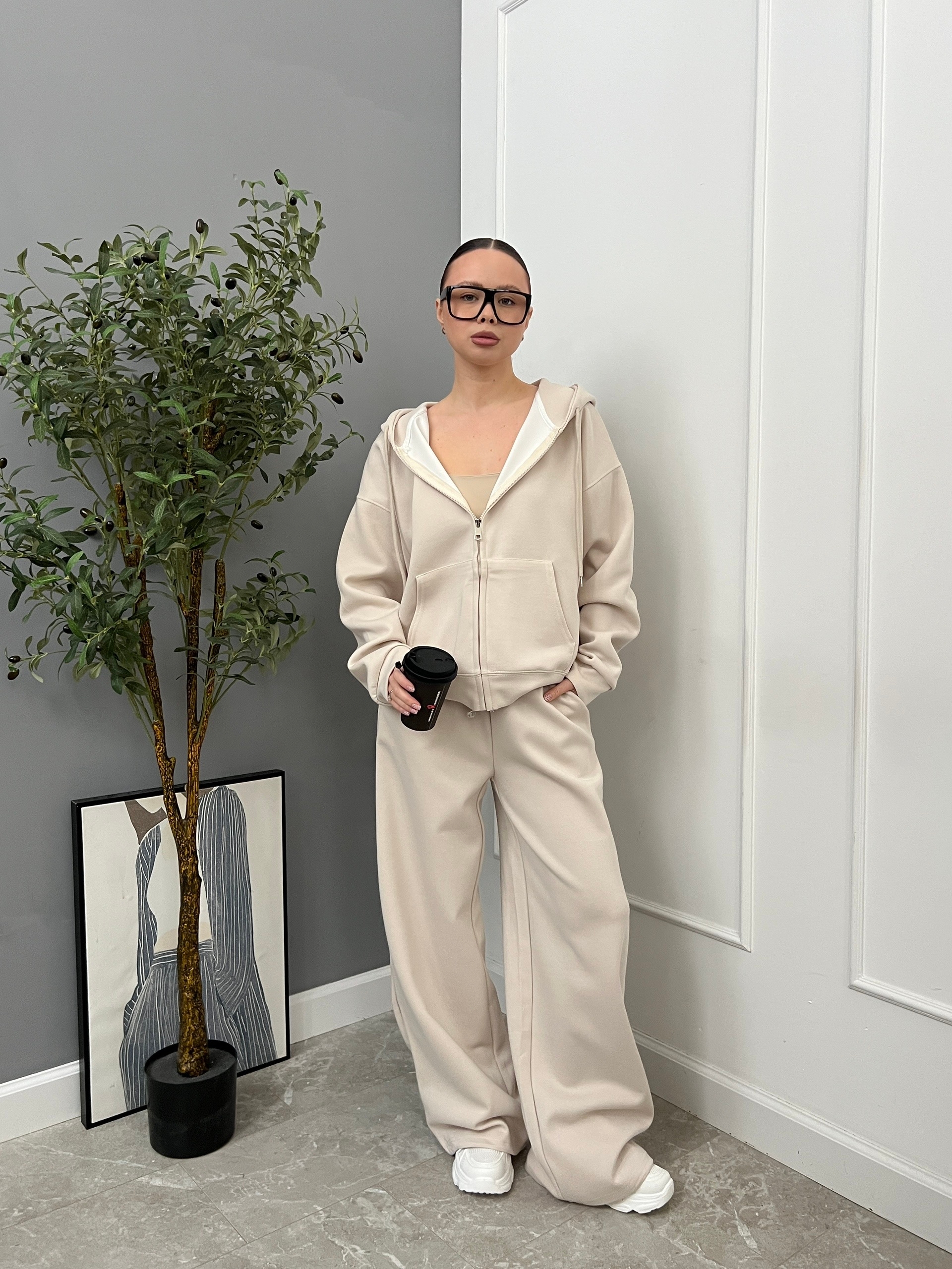 Костюм AG YK288 худи на замке