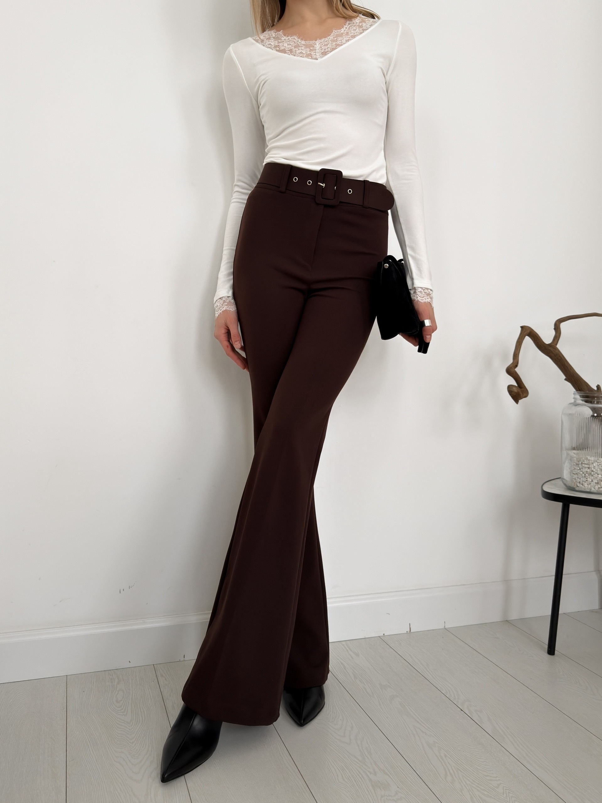 Брюки Liza 045 клеш от колена