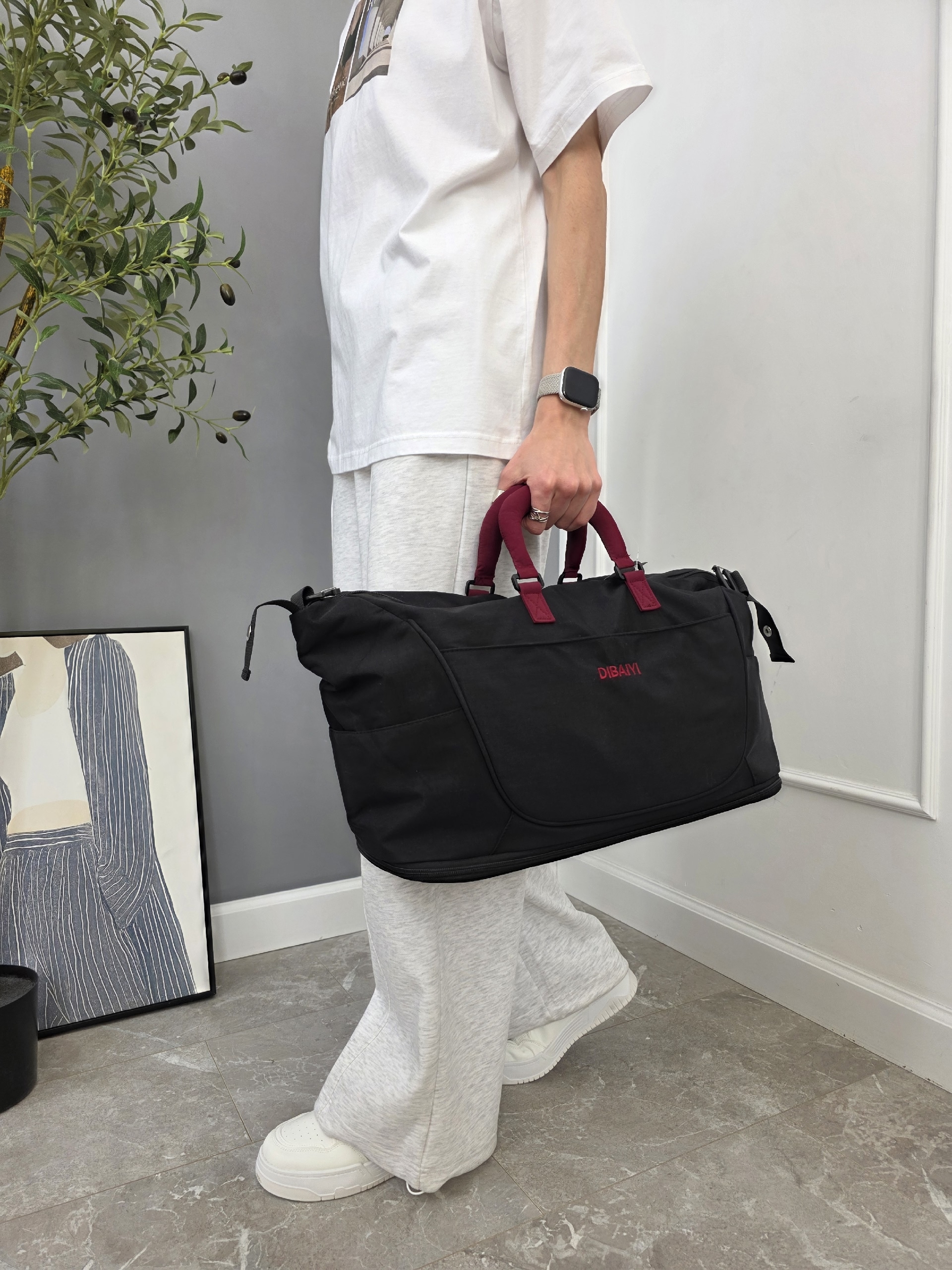 Сумка Dibaiyi 9160 текстить карманы