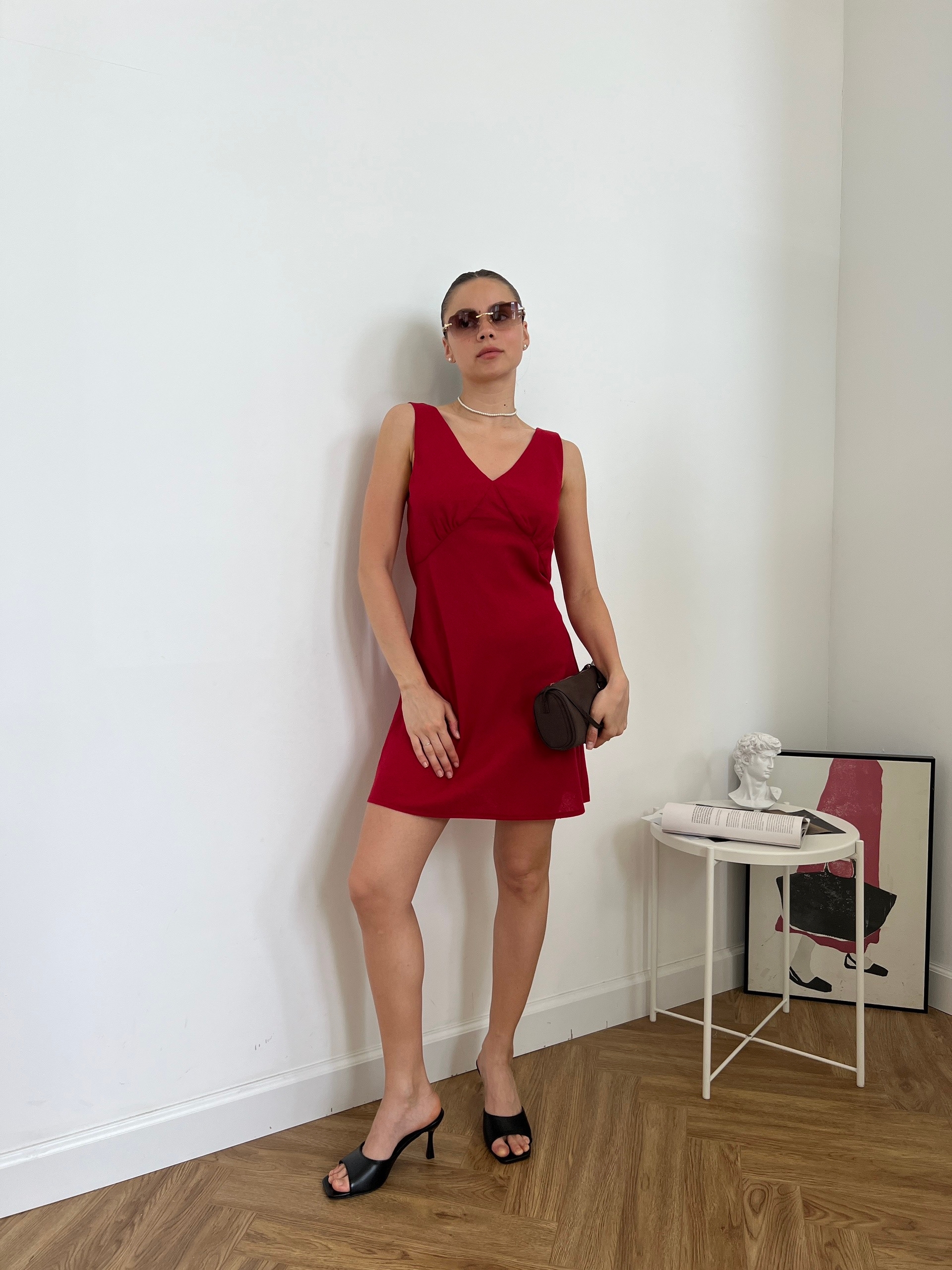 Платье Casual 014 с пояском