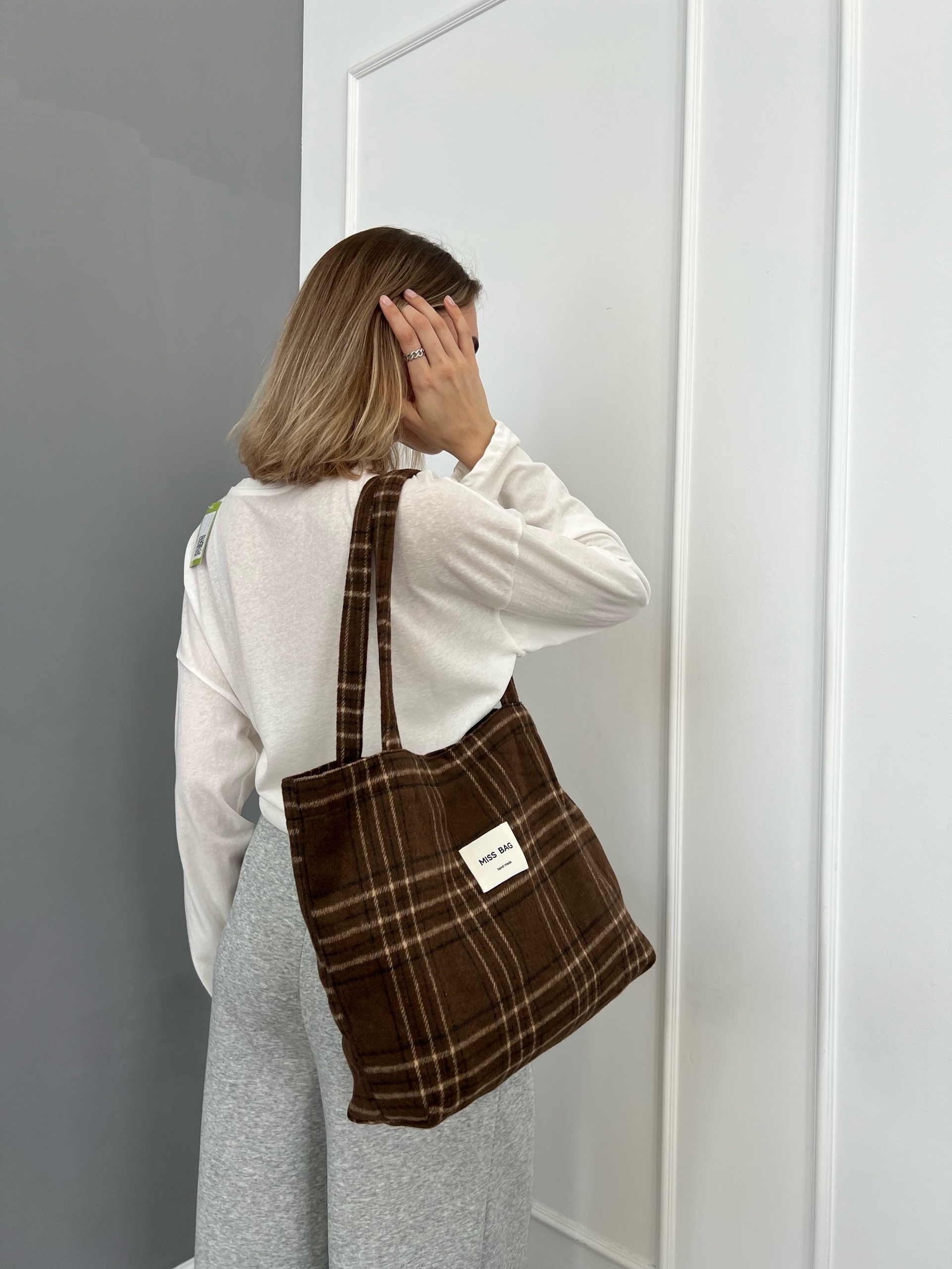 Шопер тканевый miss bag