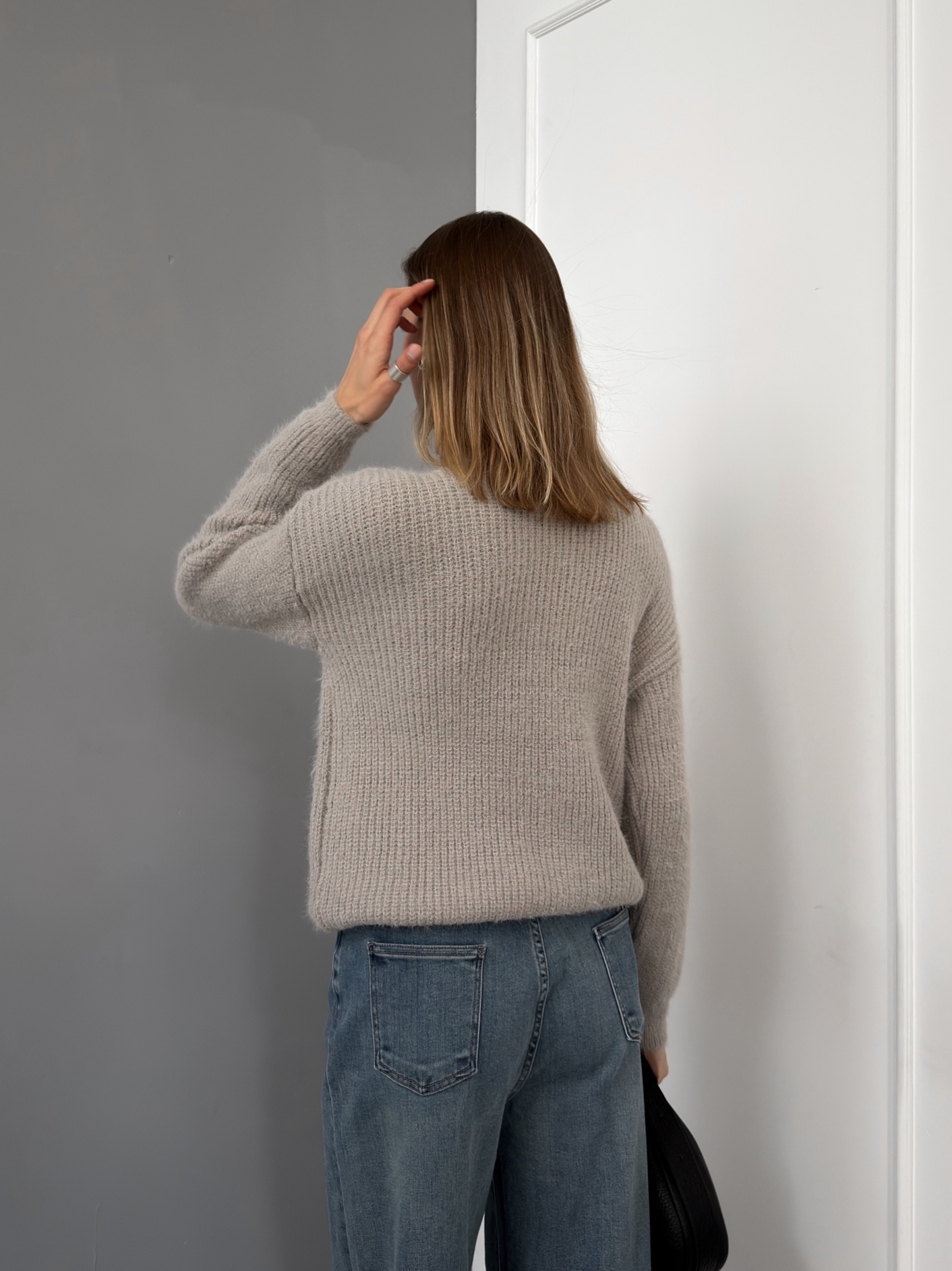 Свитер Korea S2566  ворот высокий