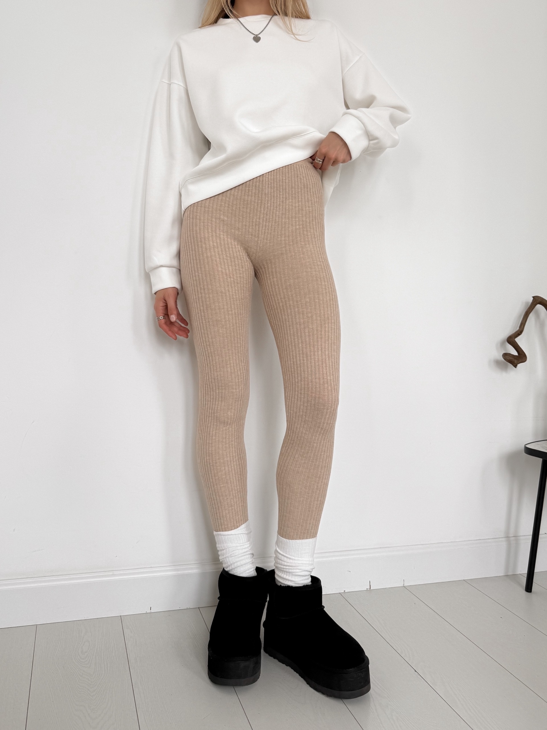 Лосины Fashion classic 157 крупный рубчик