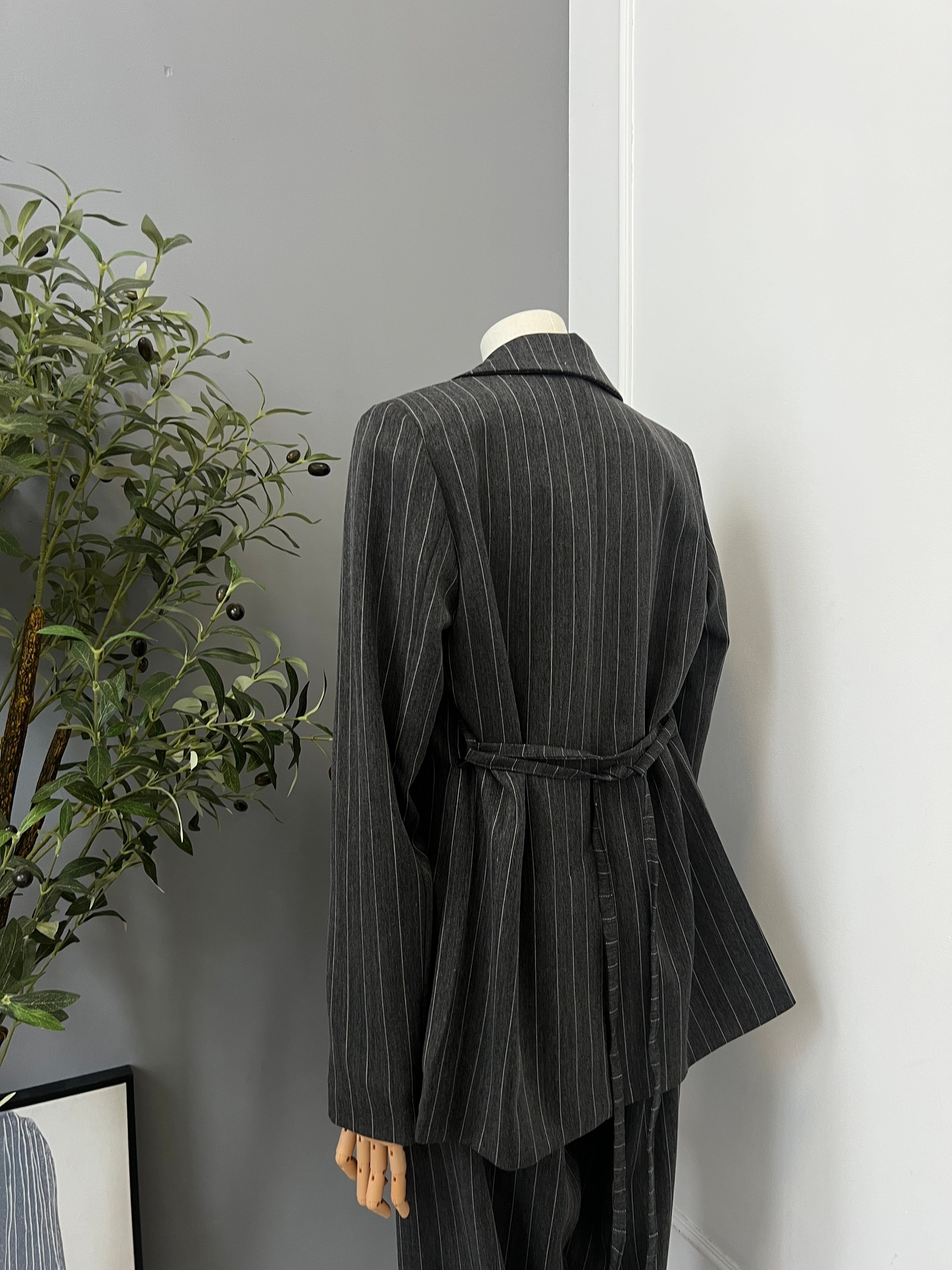 Костюм The Vibe жакет+брюки в полоску