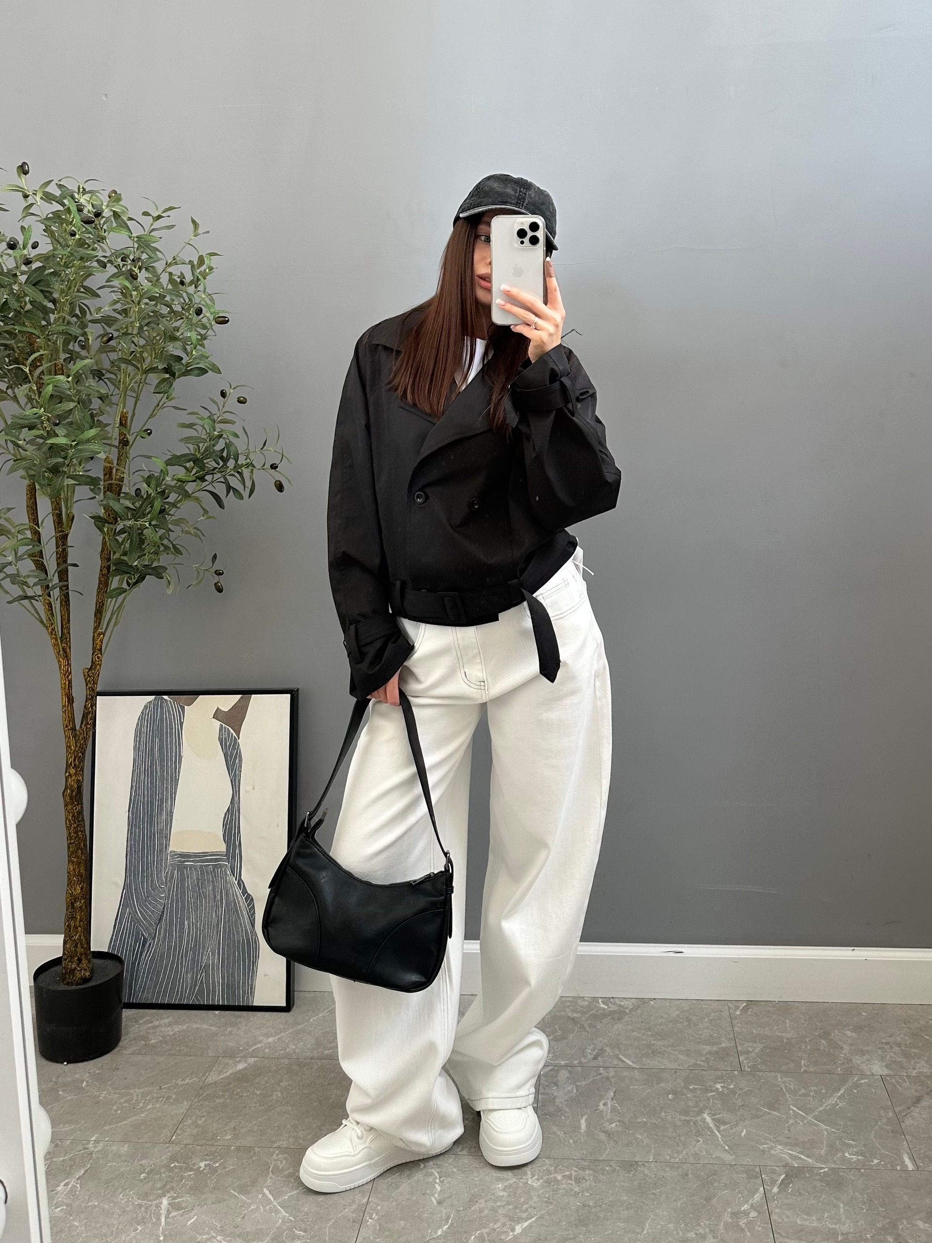 Тренч Perfect 2615 укороченный