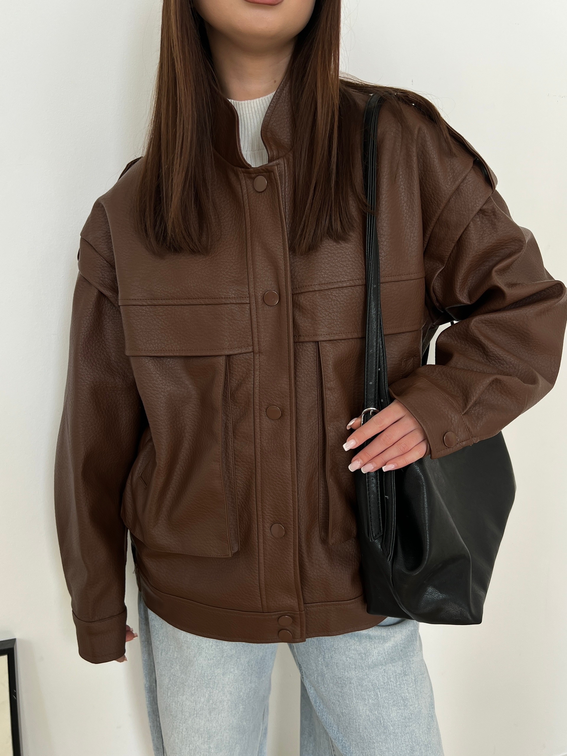 Кожанка Base 8858