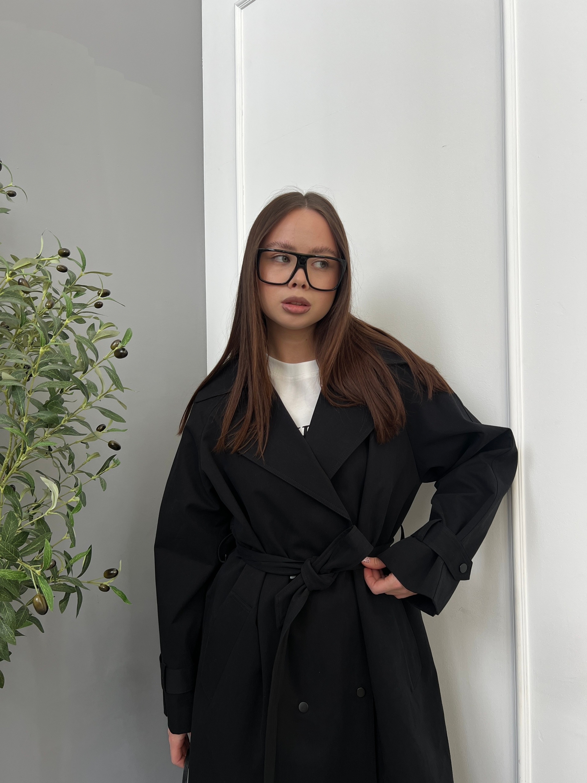 Тренч KXJ 5539 на заклепках