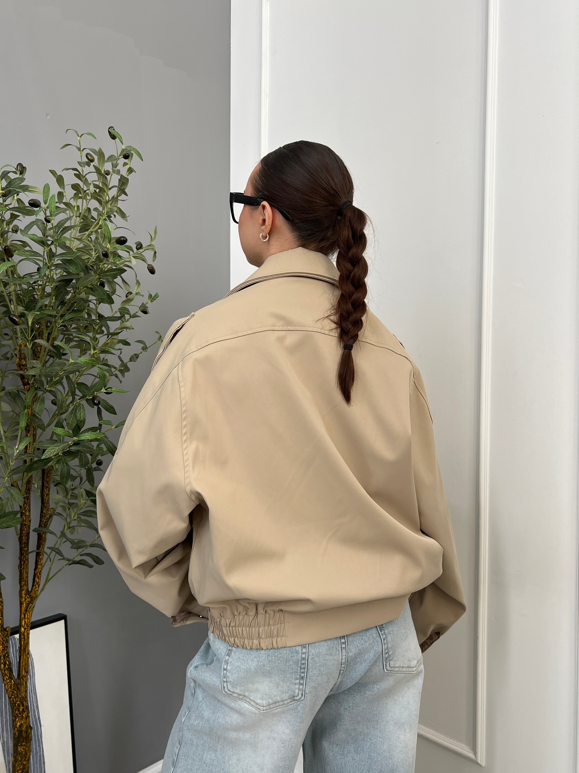 Бомбер QiaoYiDian 3063 молния с боку