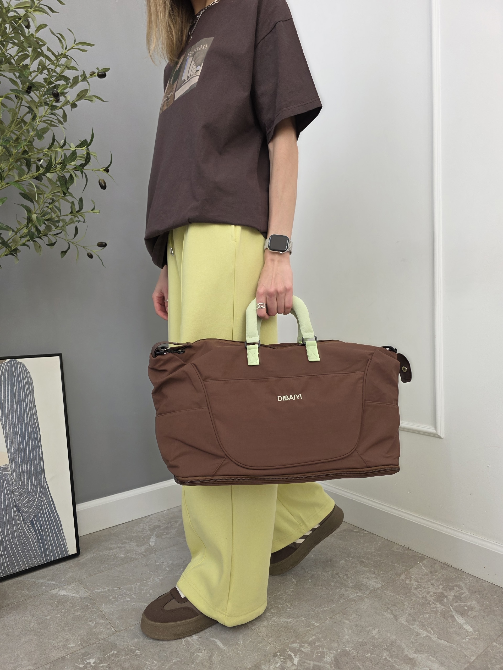 Сумка Dibaiyi 9160 текстить карманы