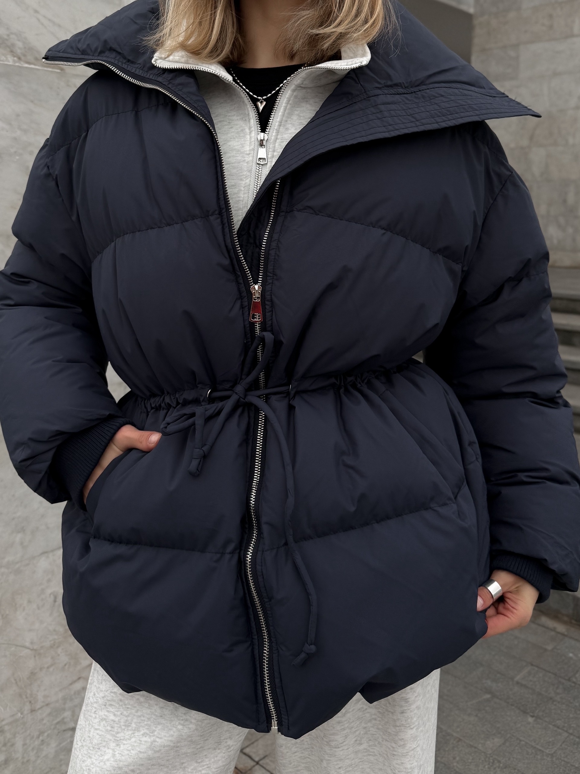 Куртка 33 CODE 8635 высокий ворот