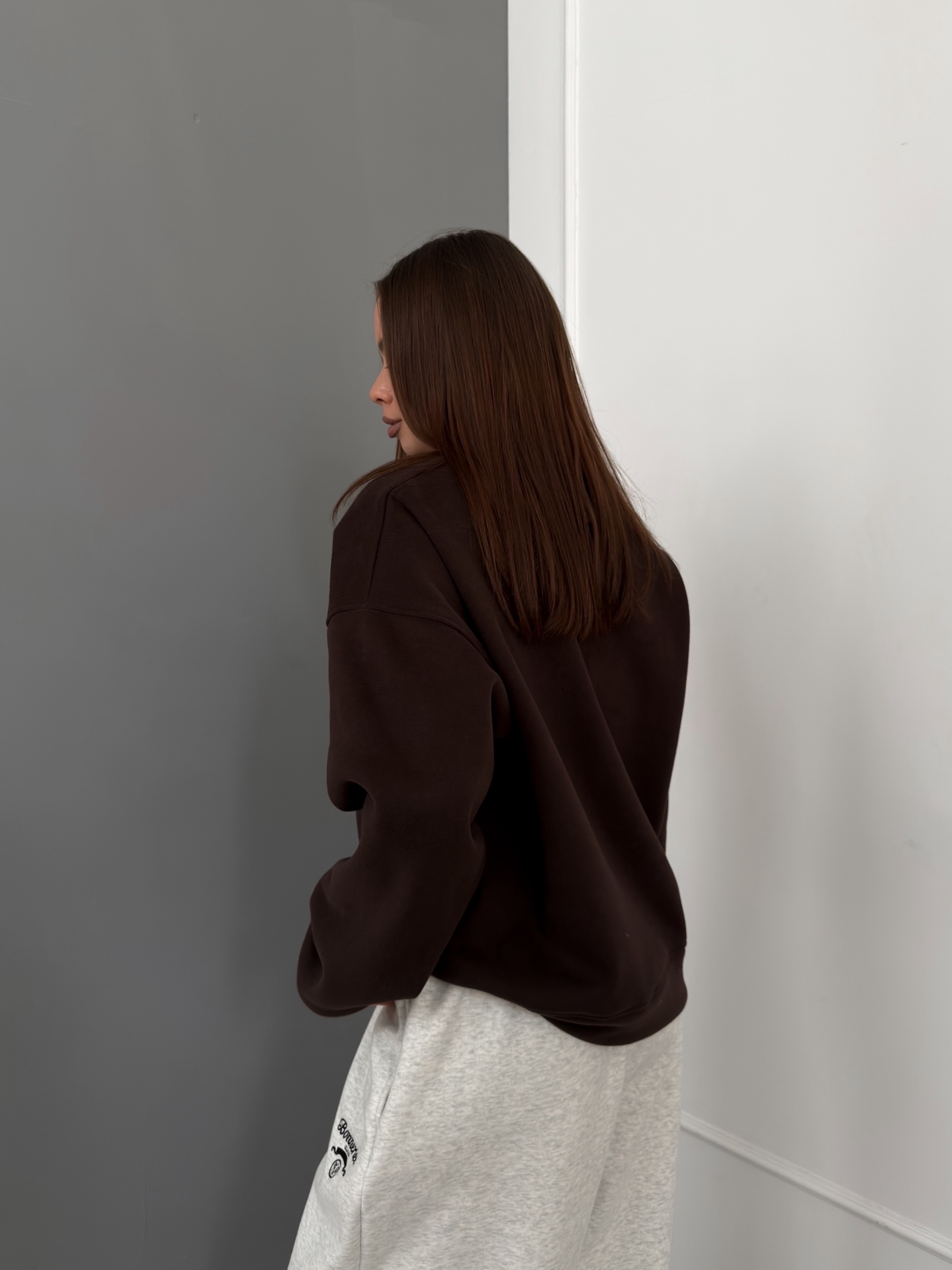 Свитшот 6929 на мягком подкладе