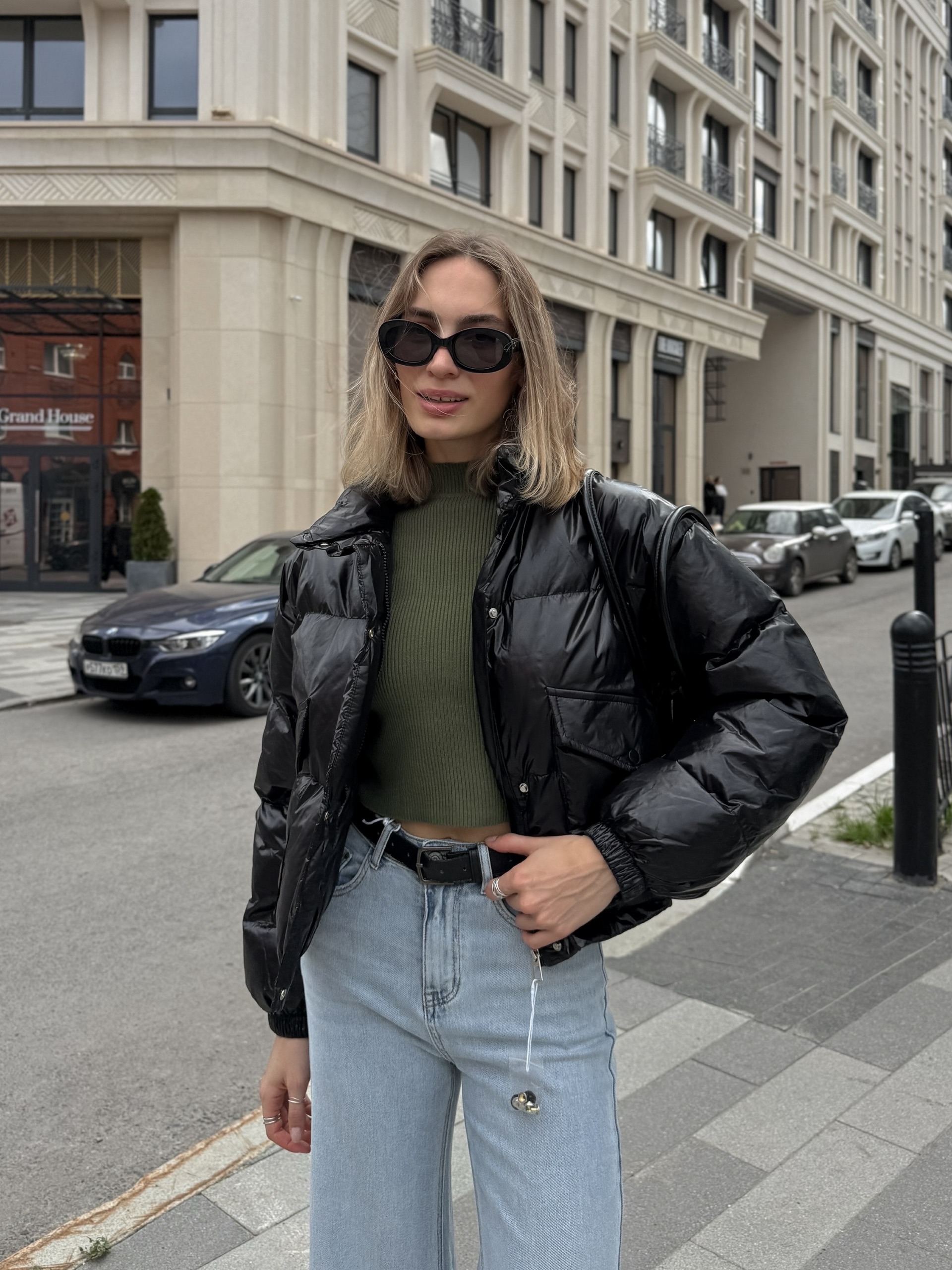 Куртка Perfect 2505 укороч наклад карманы