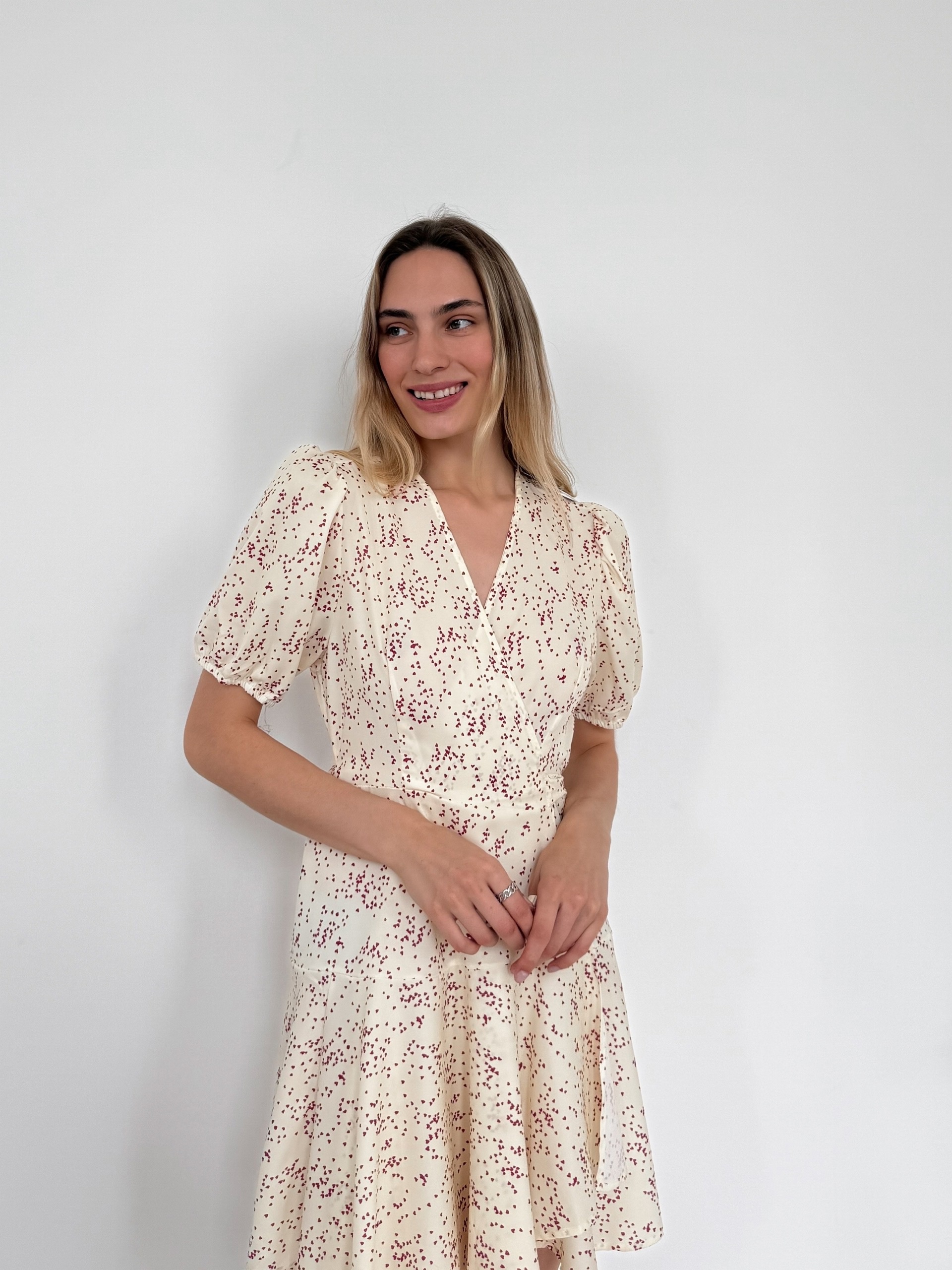 Платье Olivia на запах мини