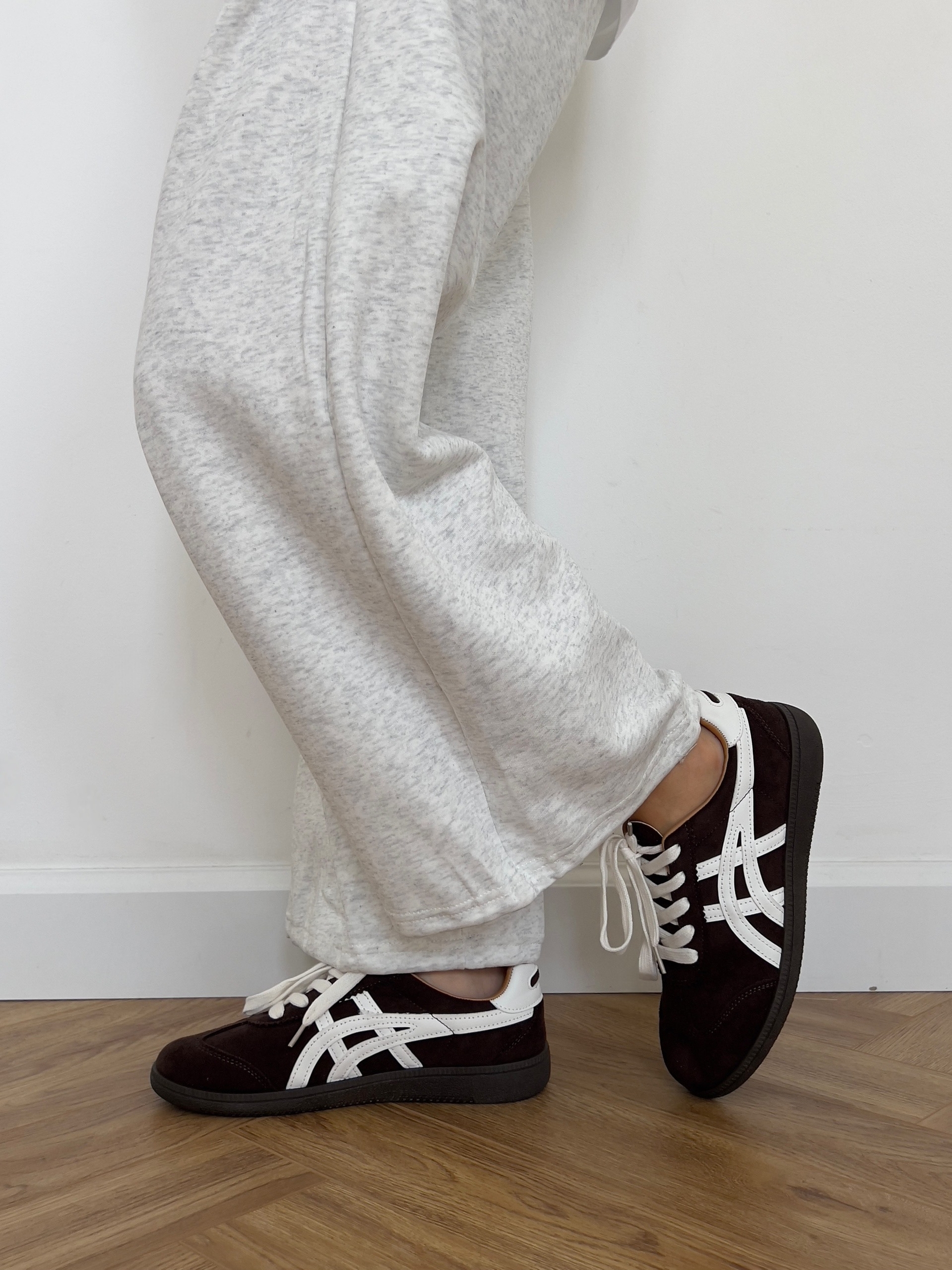 Кеды NM LZC6-7 замша+полосы