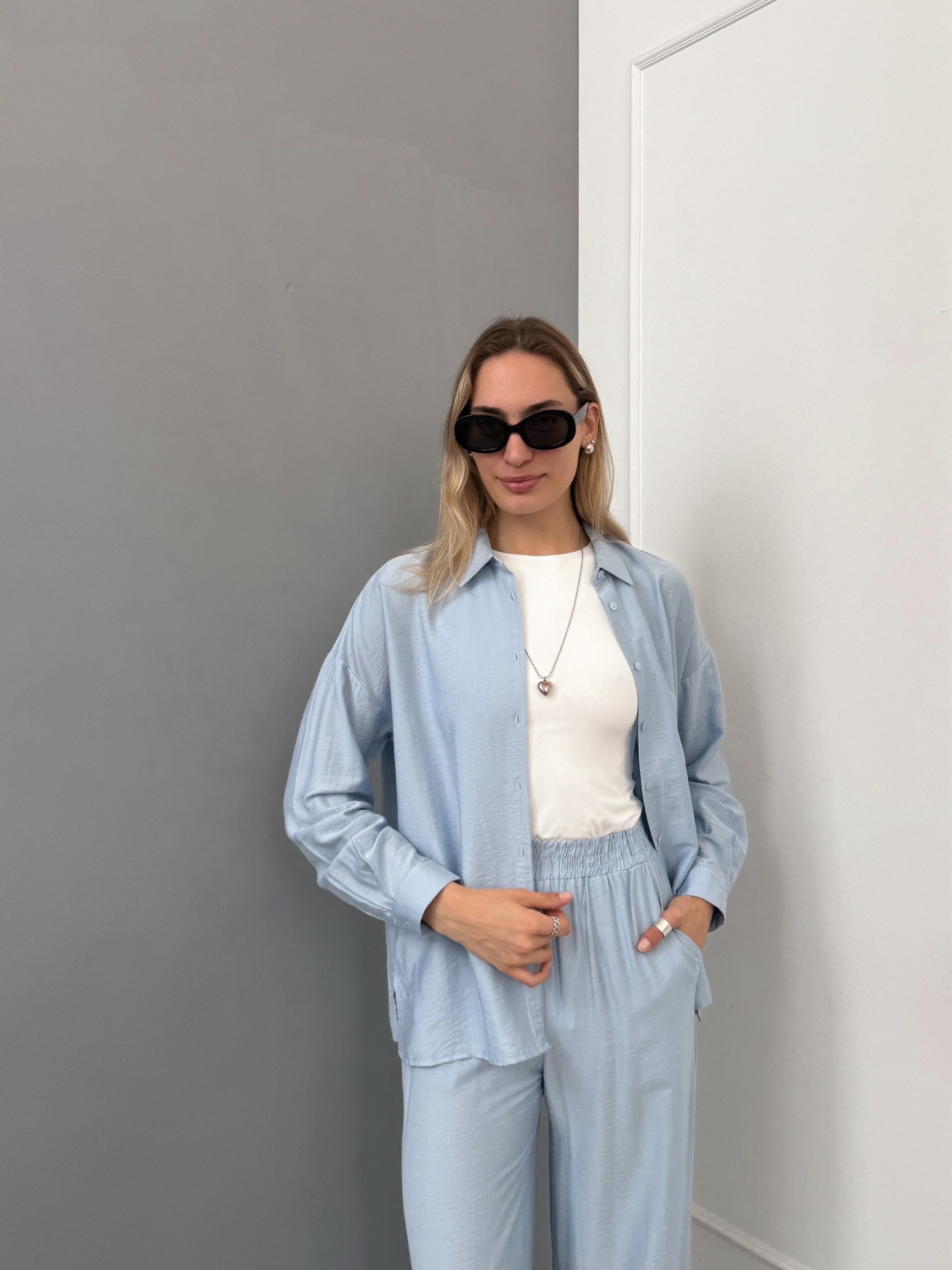 Костюм Dress Code 820 рубашка+кюлоты