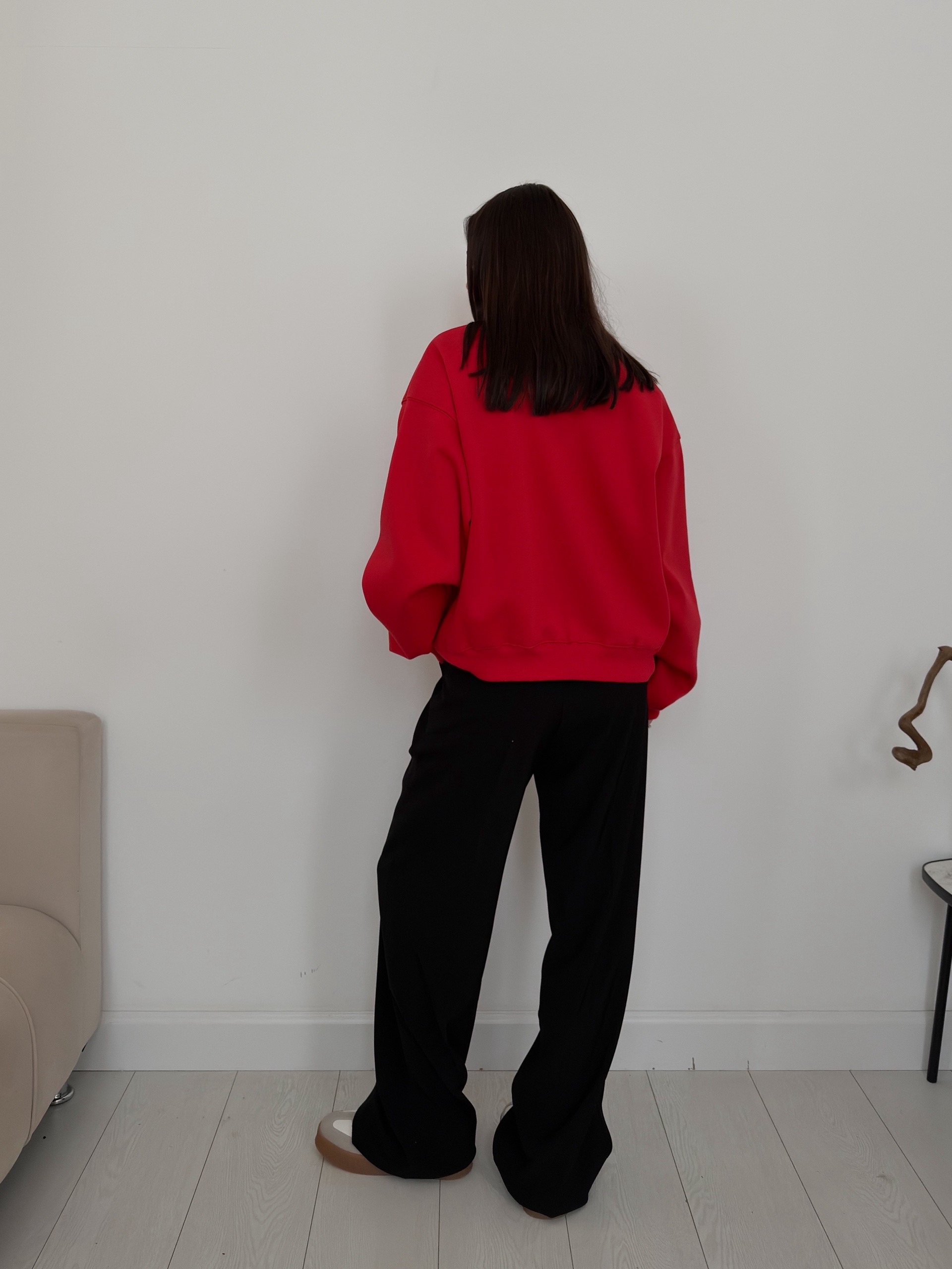 Свитшот 33Code 908 ворот на молнии флис