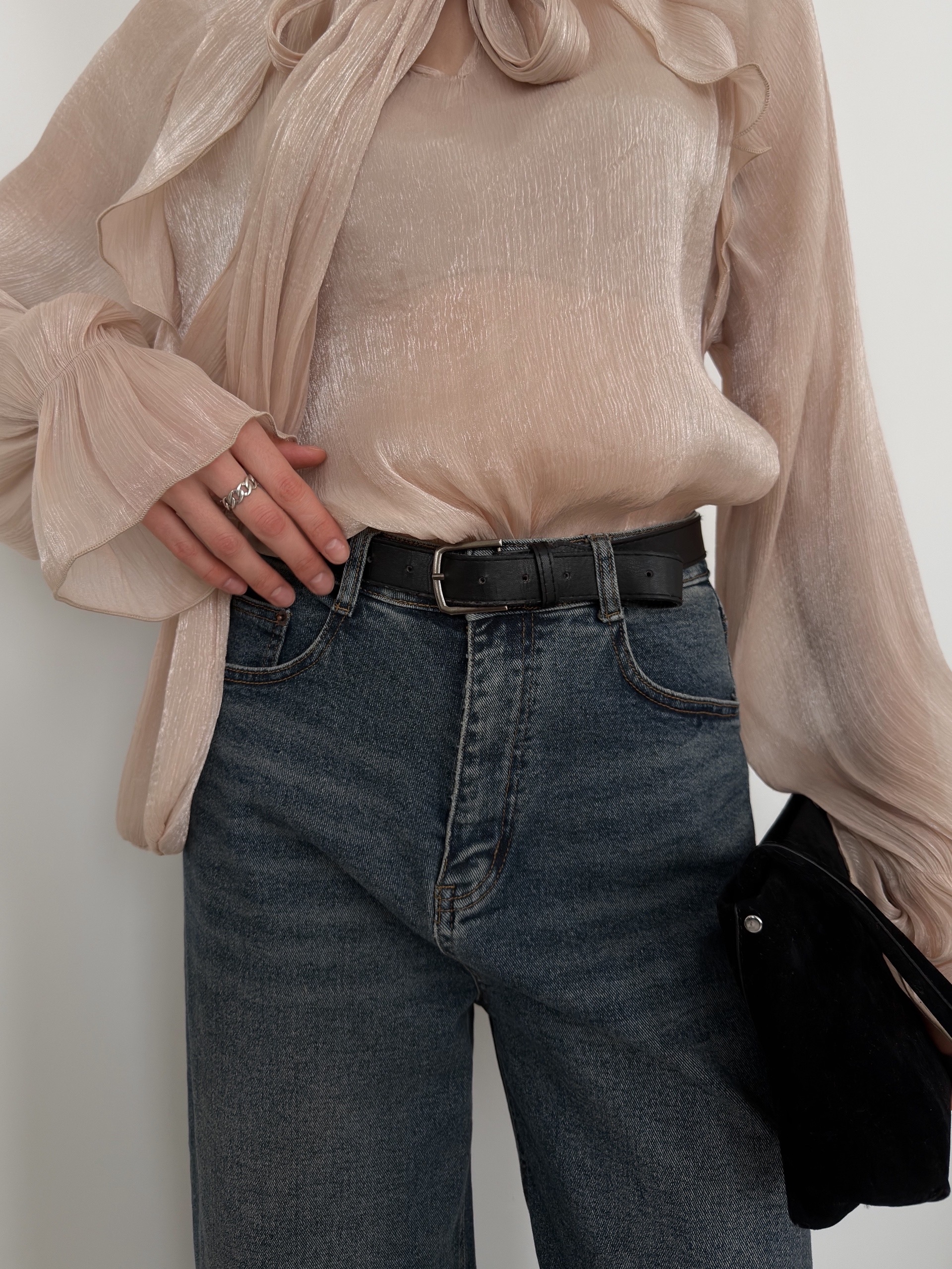 Джинсы X3035 трубы