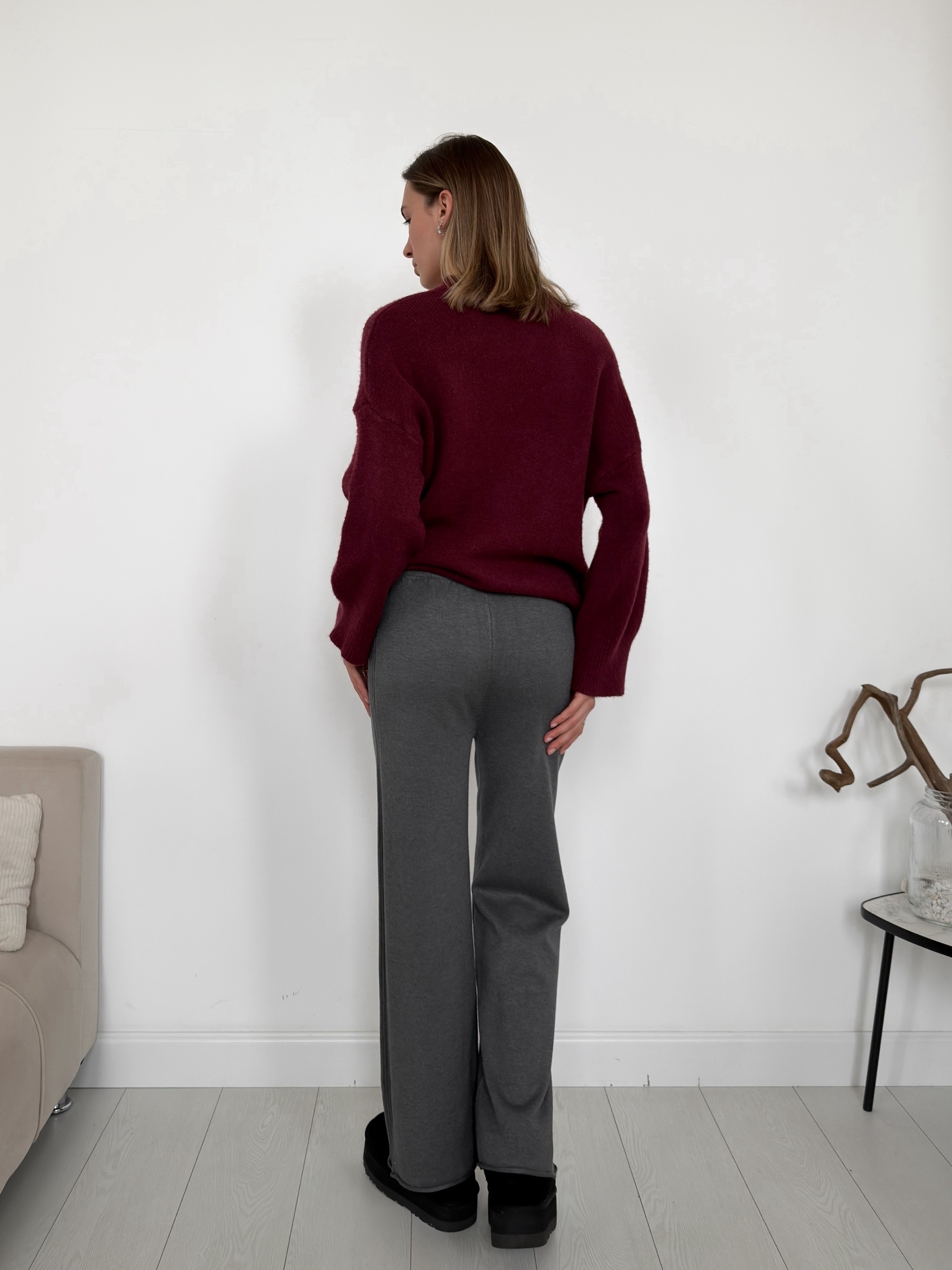 Брюки Korea W101 необработанный край