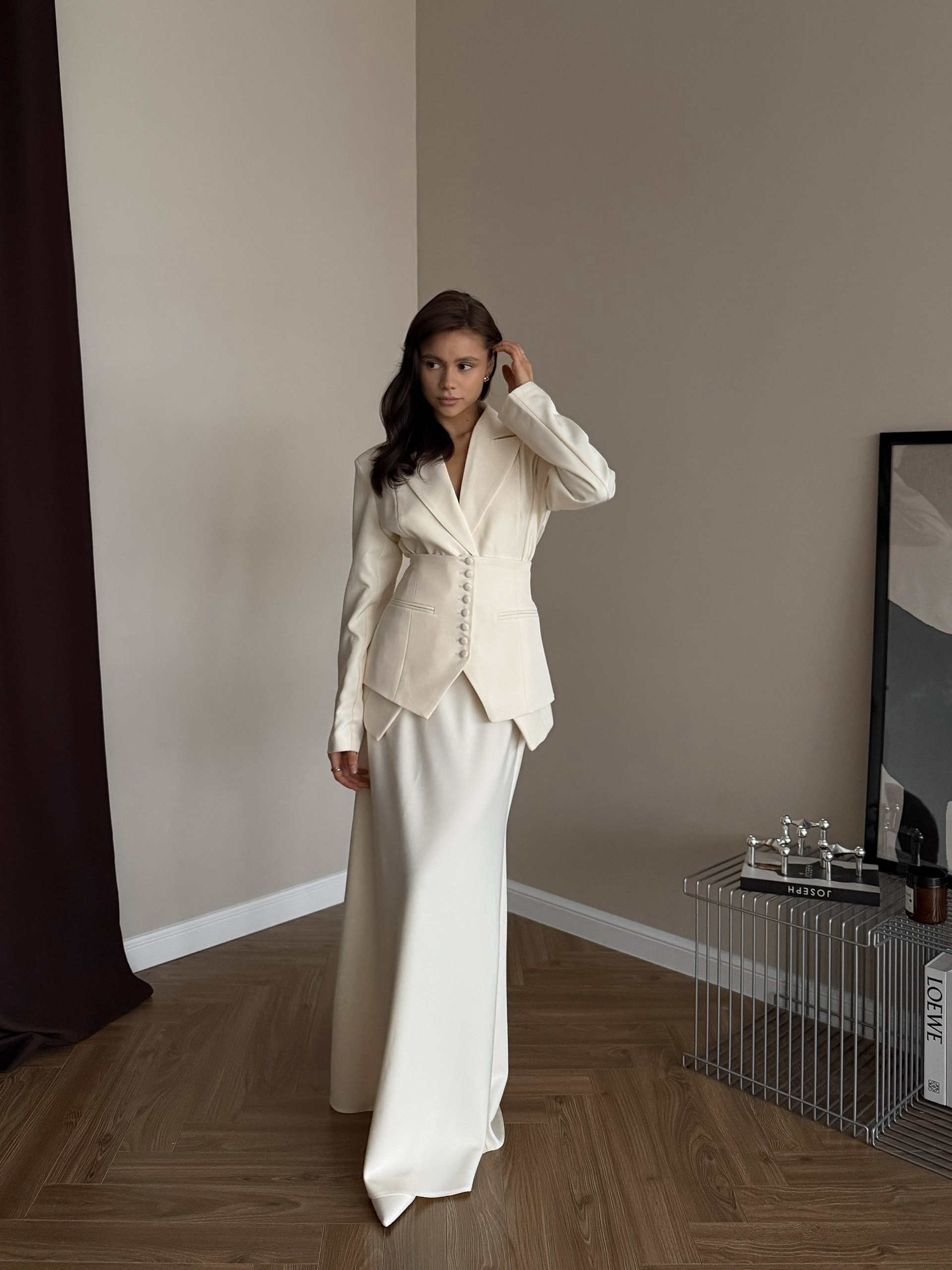 Костюм тройка Jainal style 0312 жакет+юбка