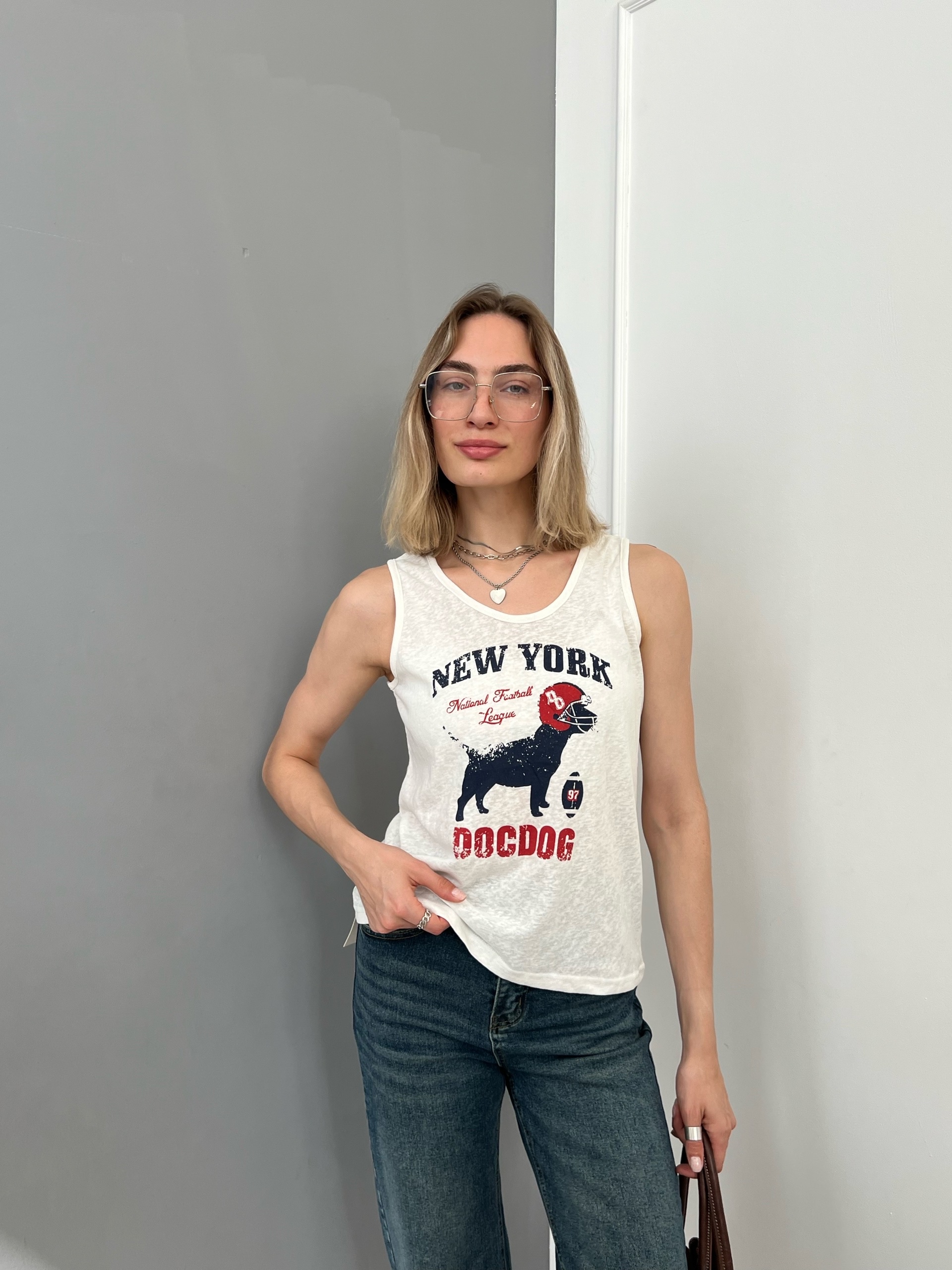Майка new york dog