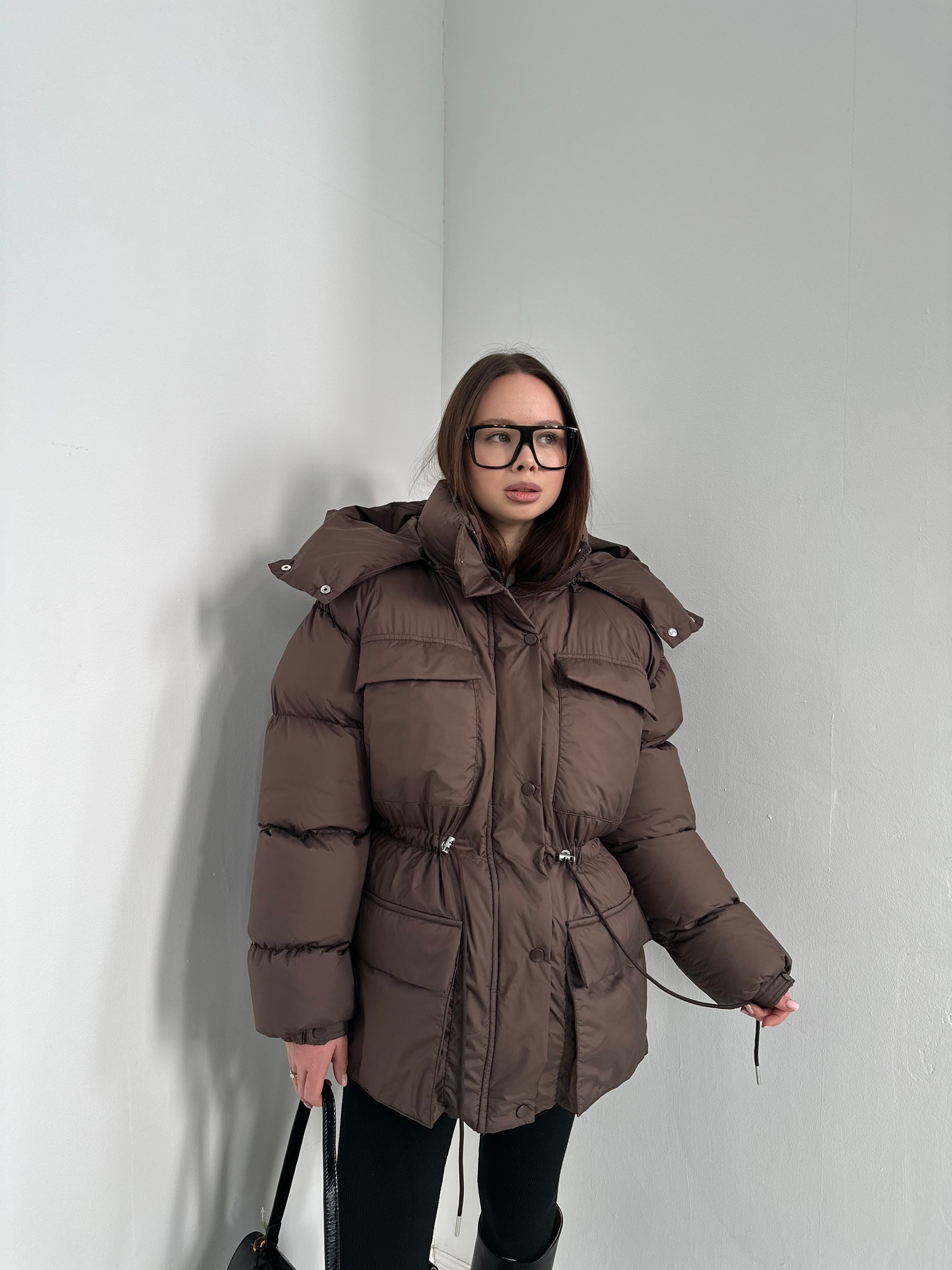 Куртка W 639  на кулиске короткая