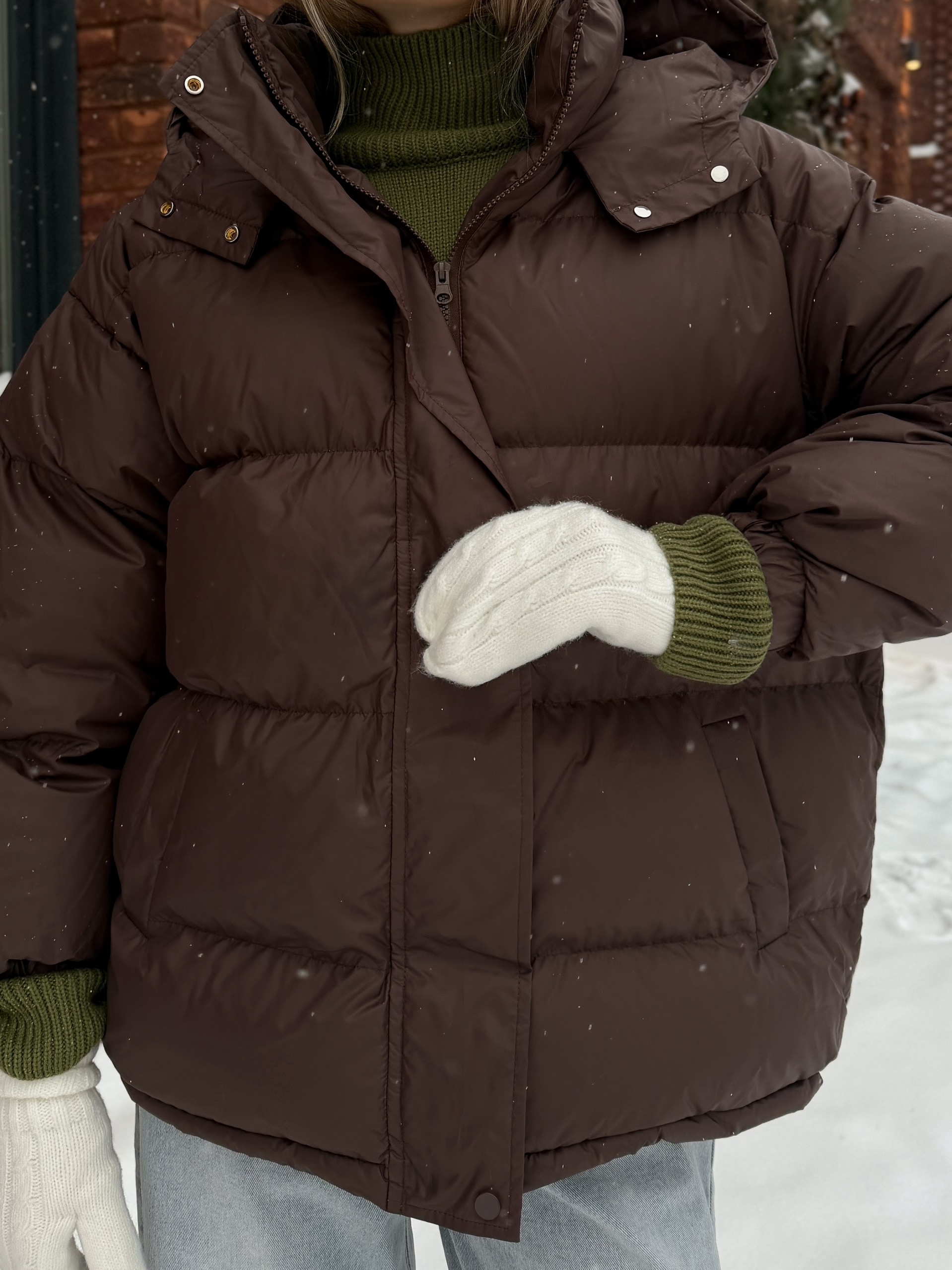 Куртка Nana 88117 короткая затяжка внизу