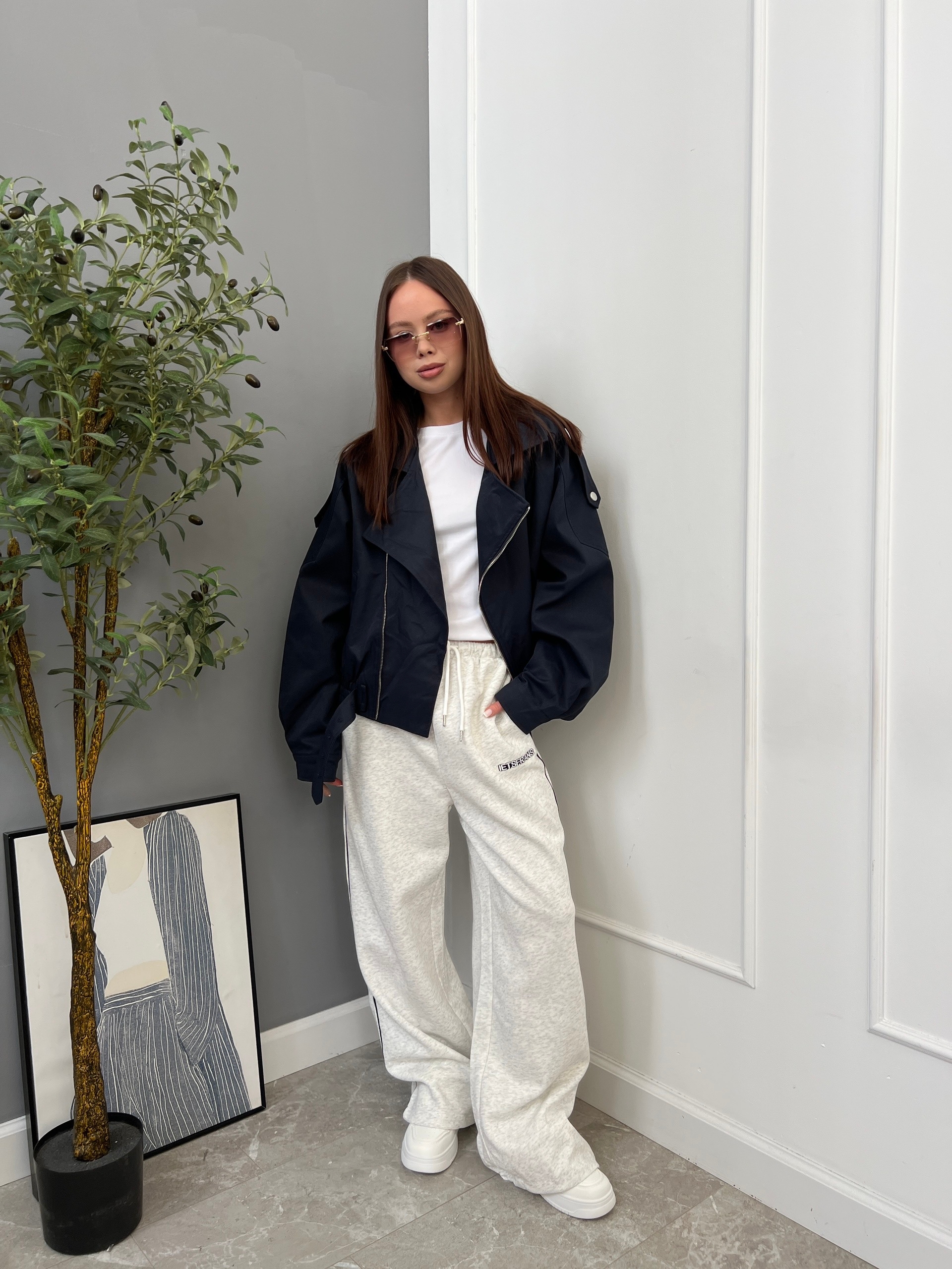 Бомбер QiaoYiDian 3063 молния с боку