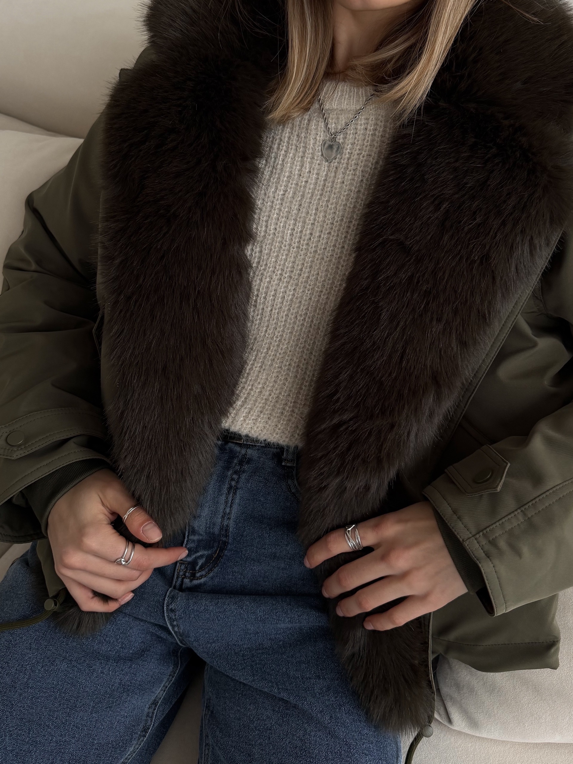 Куртка Cosmic 716 с мехом