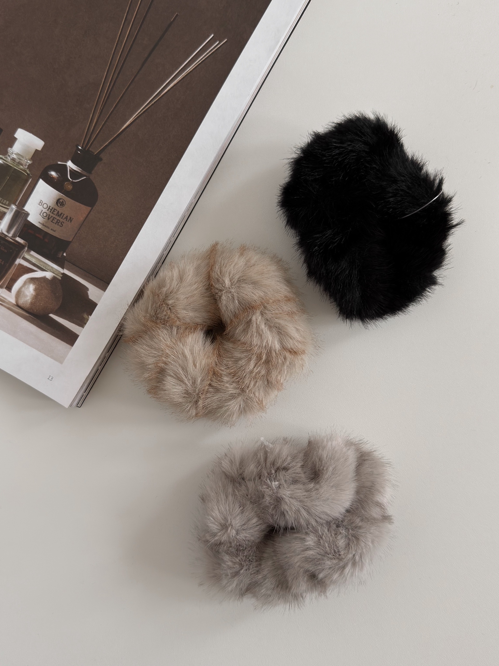 Резинка пушистая большая