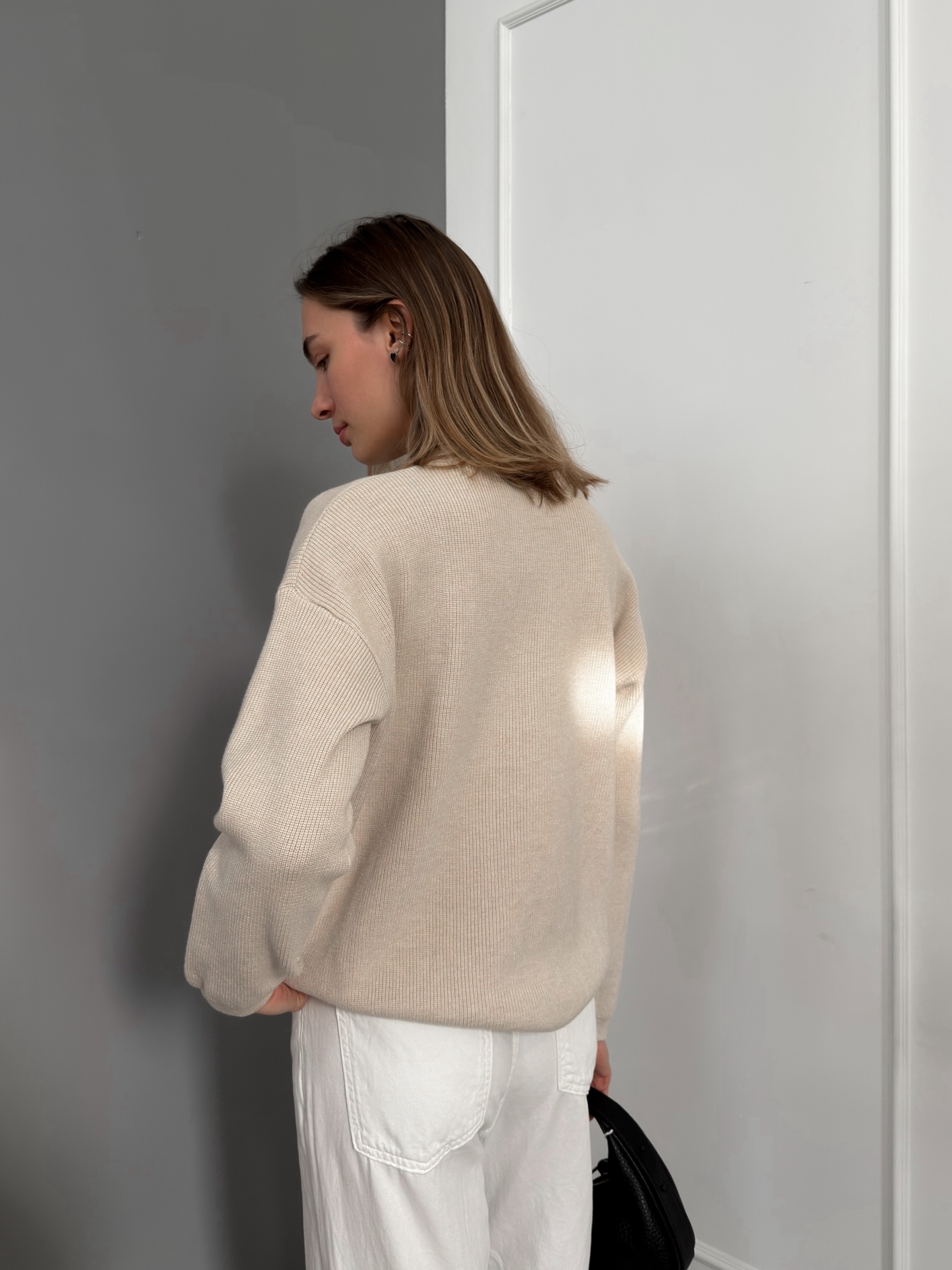 Джемпер Cosmic T1618 рубчик надпись