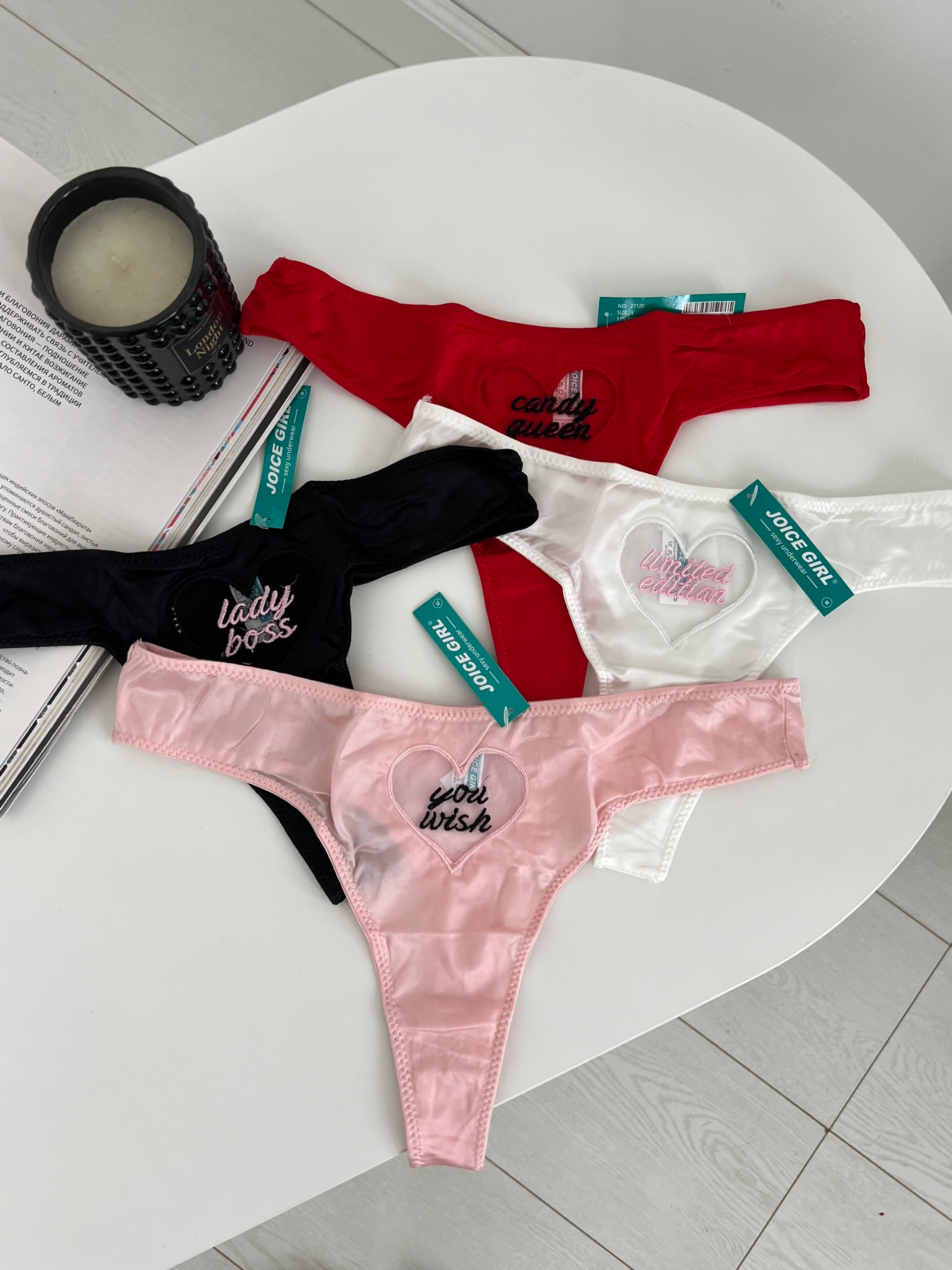 Трусы Lavolle D9206 сердечки