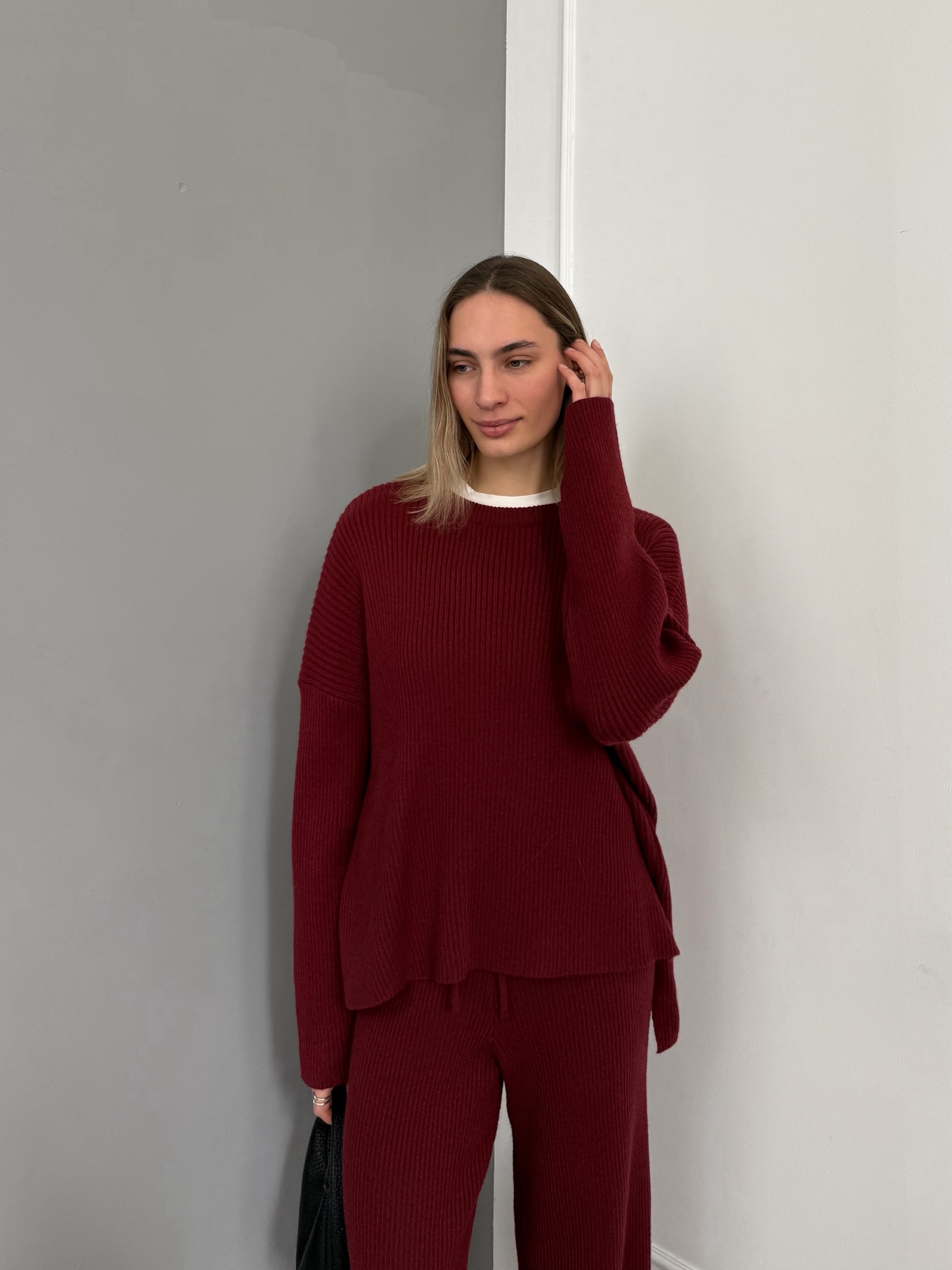 Костюм W325 джемпер+брюки трикотаж