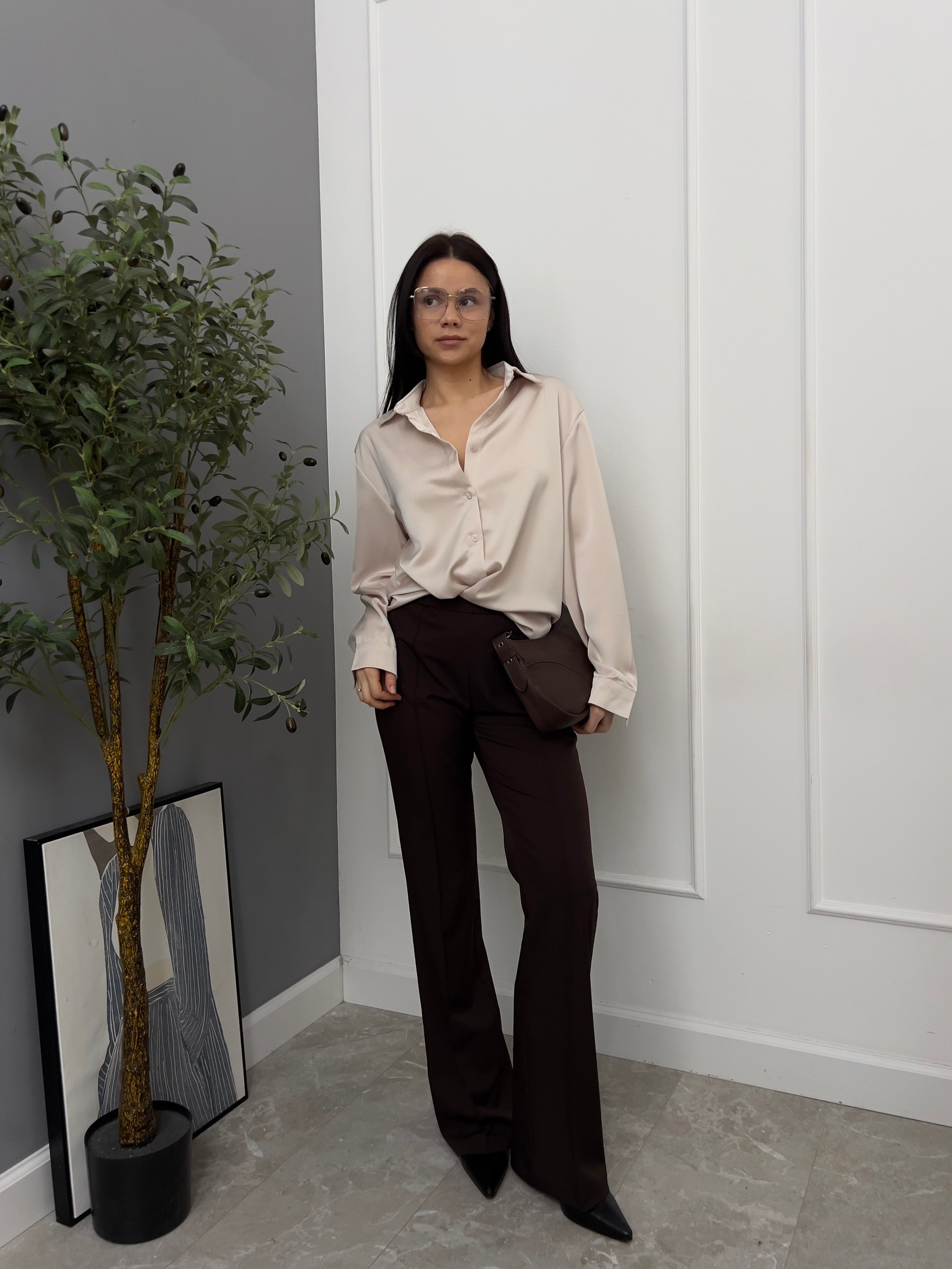 Блуза W 5397 атлас