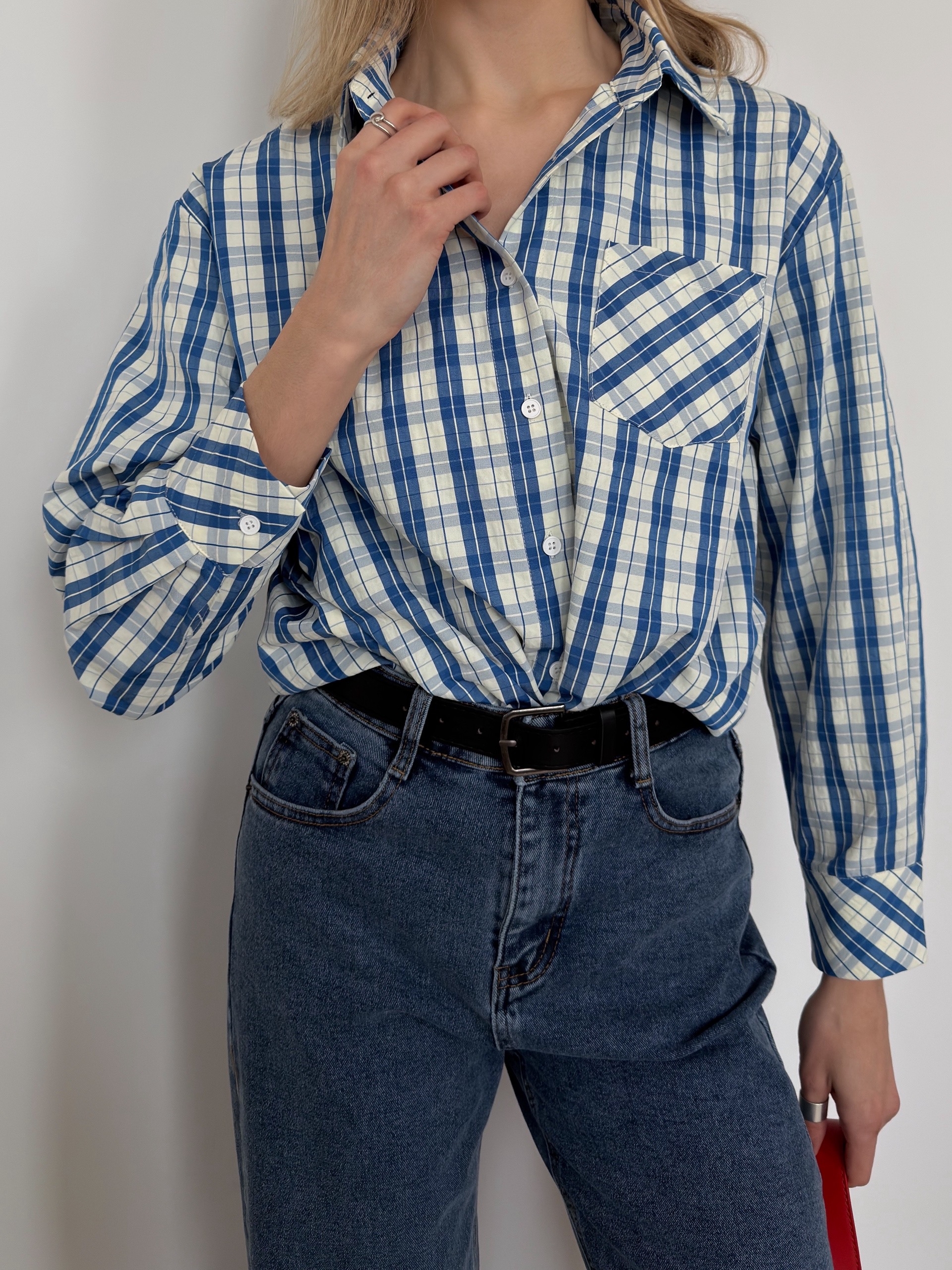 Рубашка madenost клетка 57037