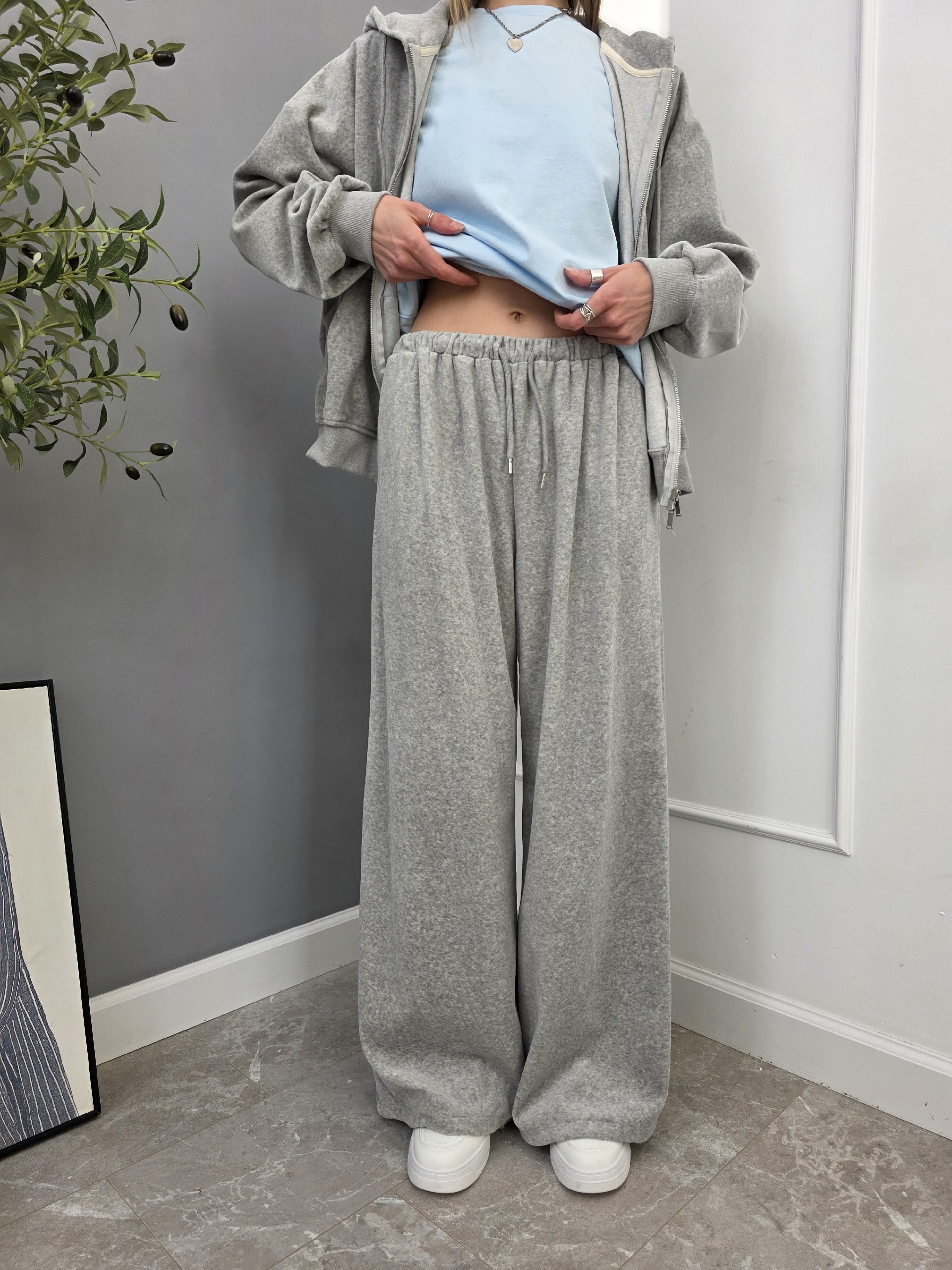 Костюм NJ 30592 толстовка+брюки мягкий