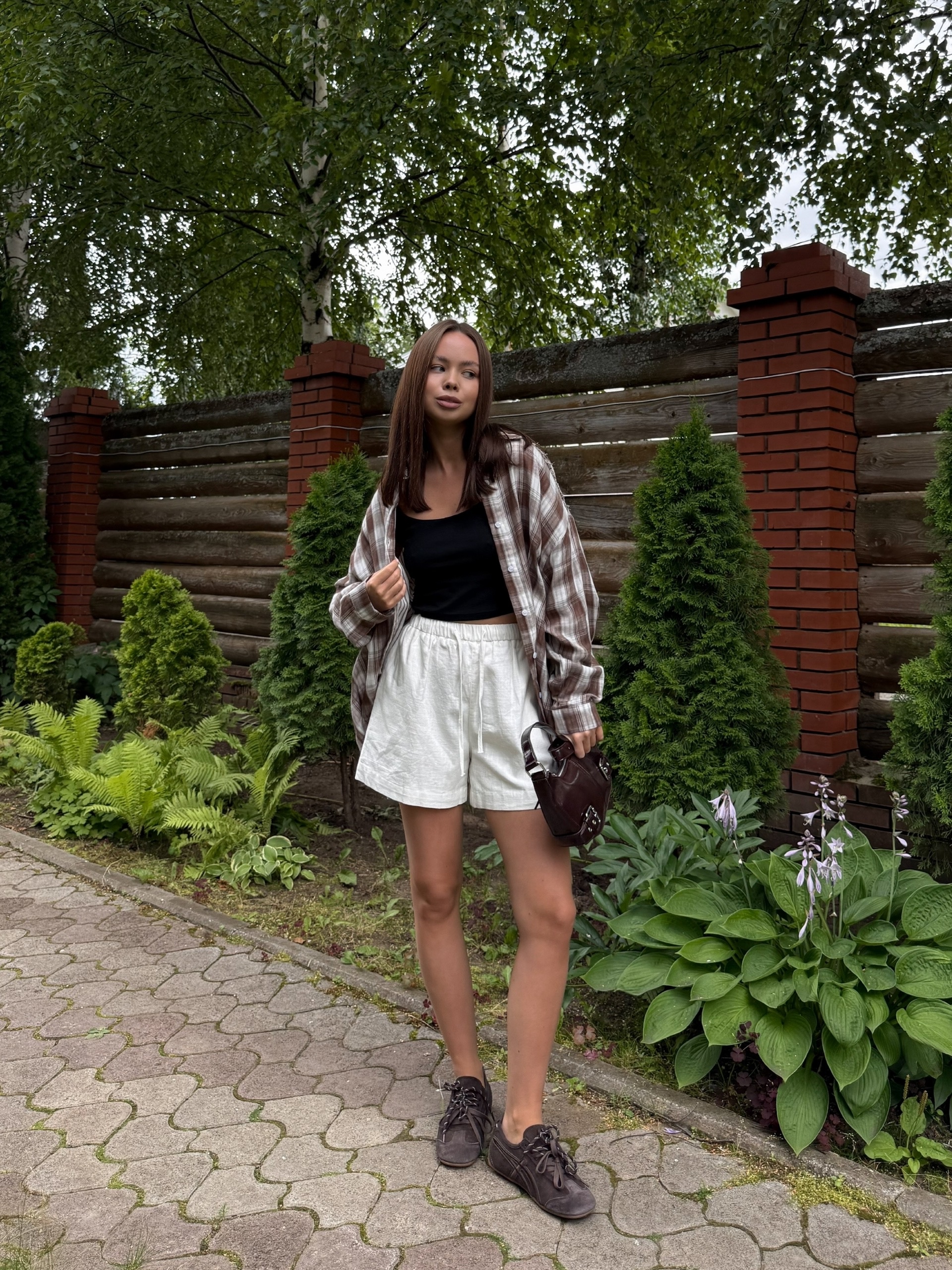 Шорты лен 9309
