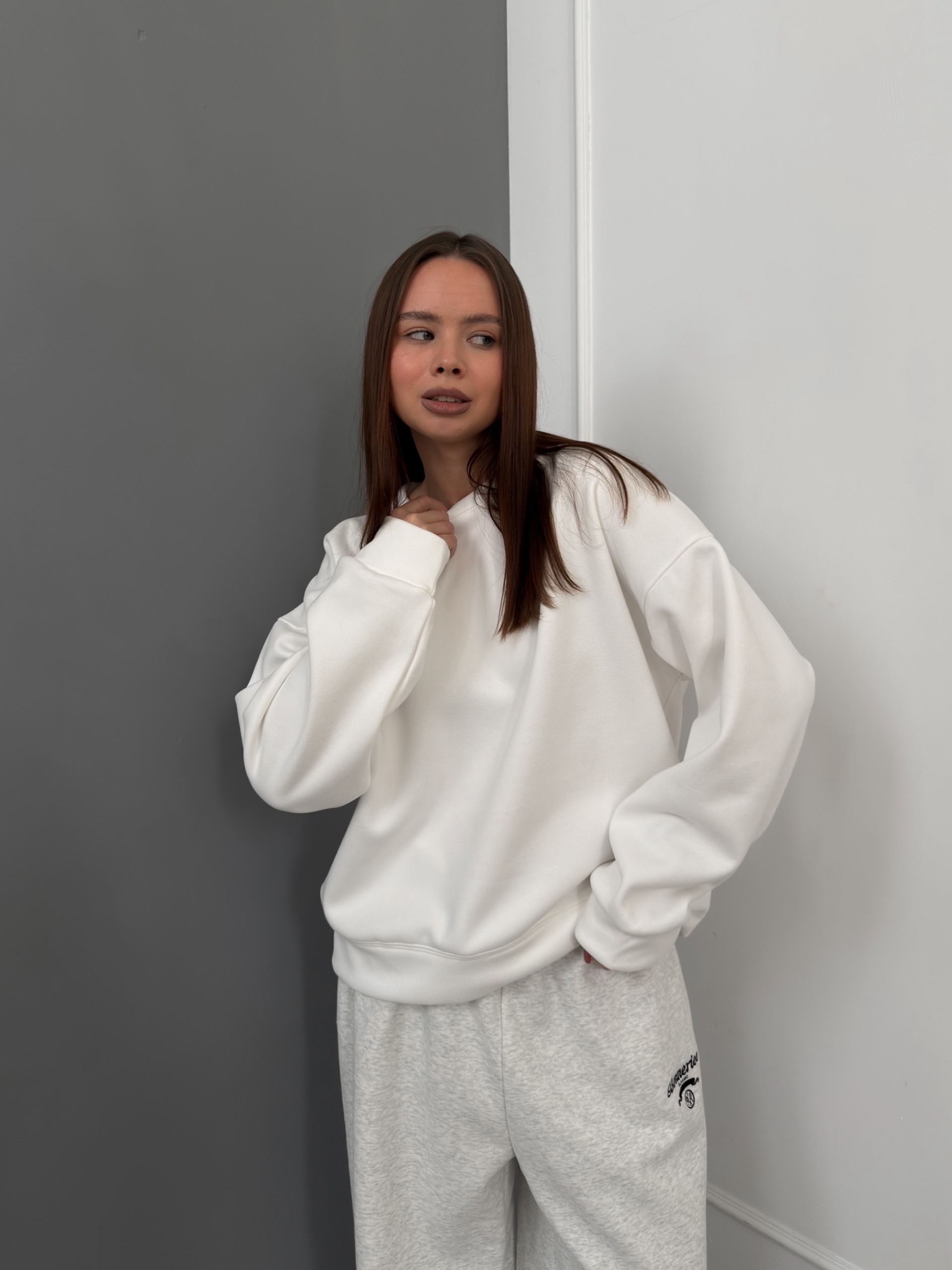 Свитшот 6929 на мягком подкладе