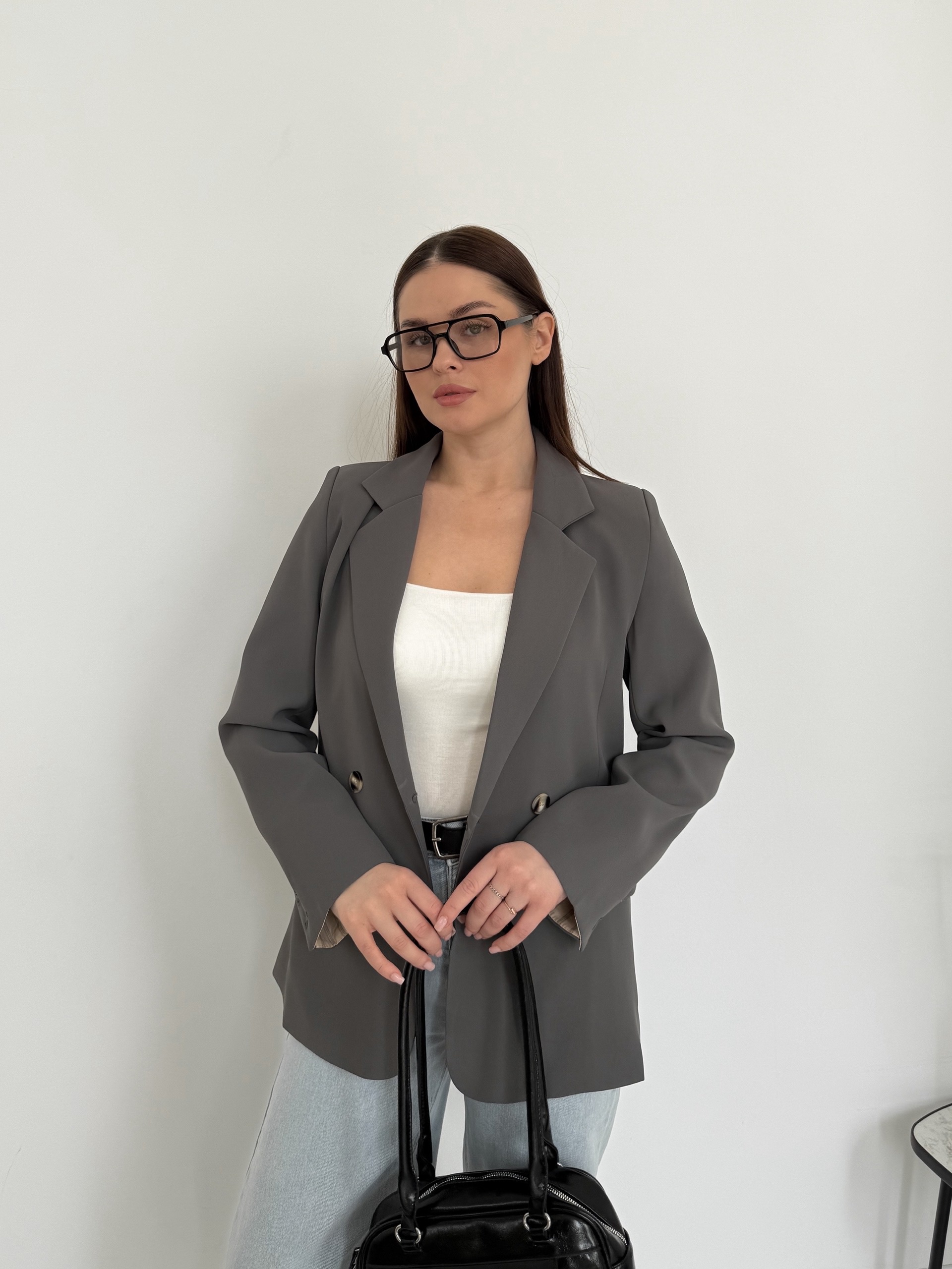 Жакет JIA YI 735 две пуговки