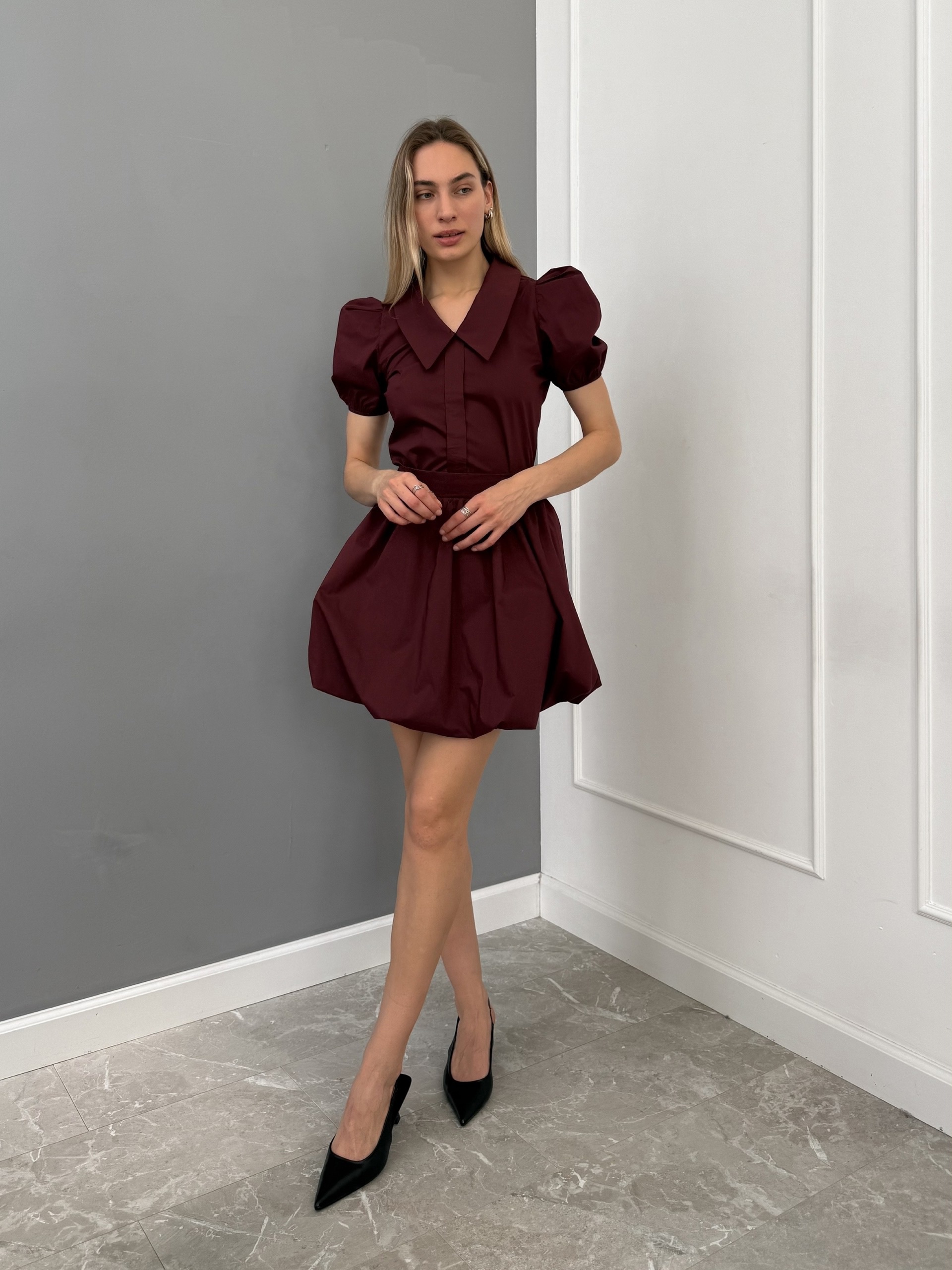 Костюм Escada блуза+юбка мини хб